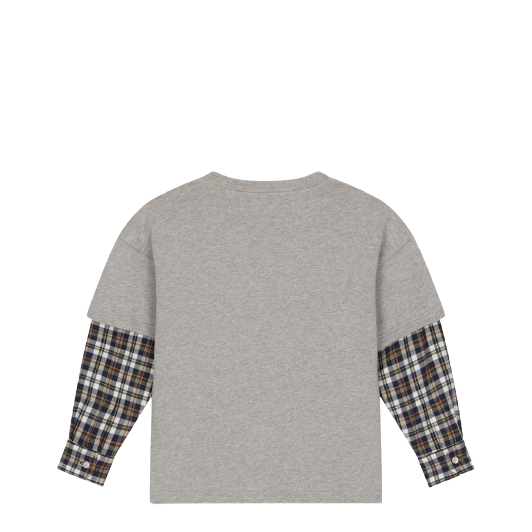 T-Shirt Prairie Sleeves Checks - Image 2