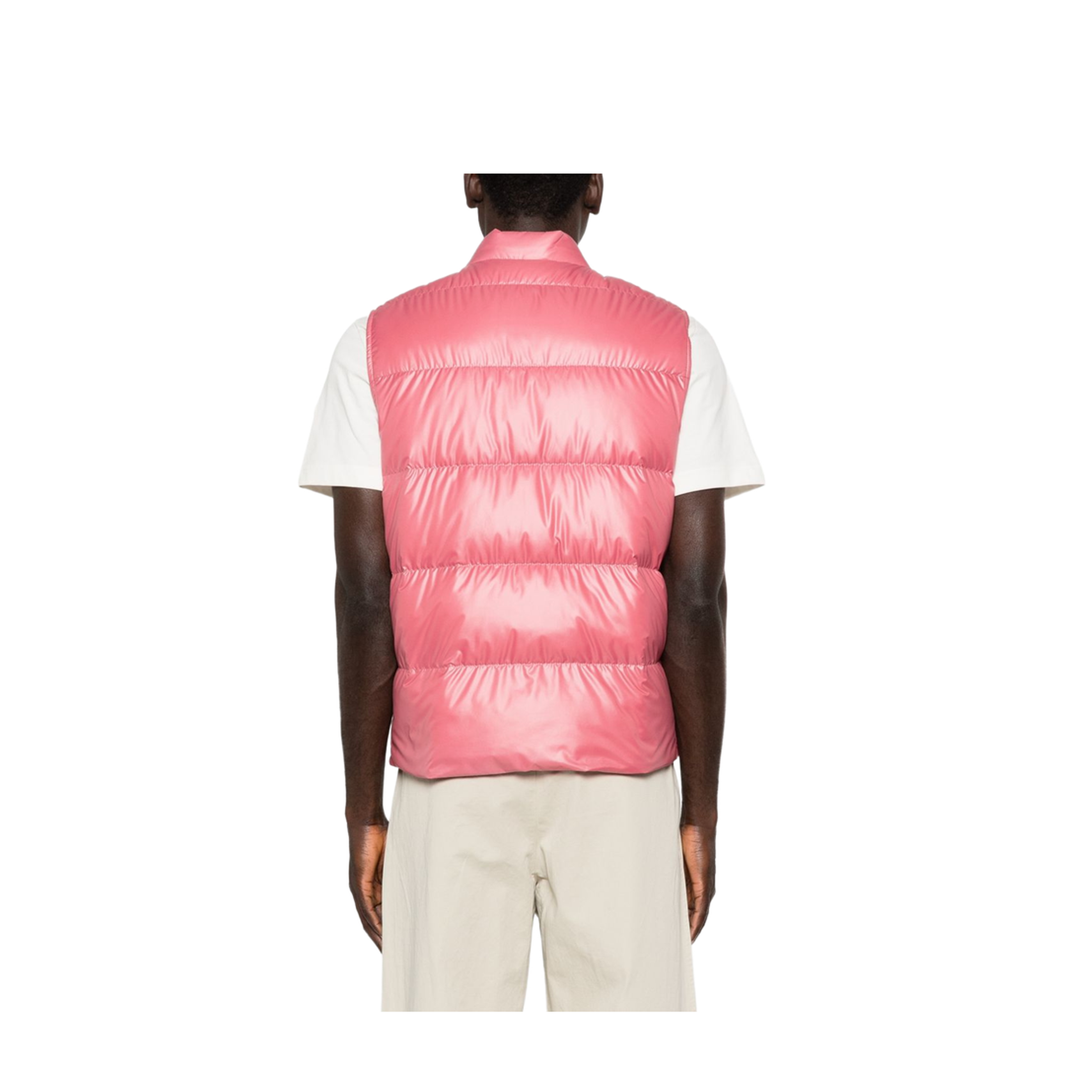 Bright Pink Restigo Down Gilet - Image 4