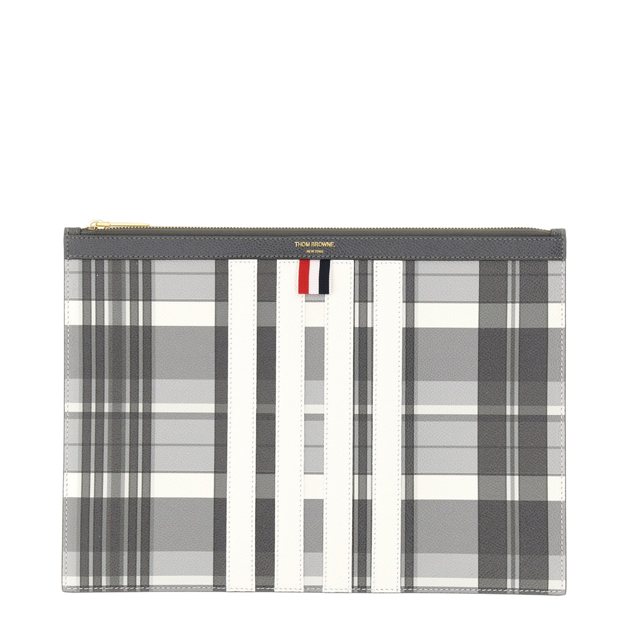 Calf Leather Document Holder - Grey - Image 2