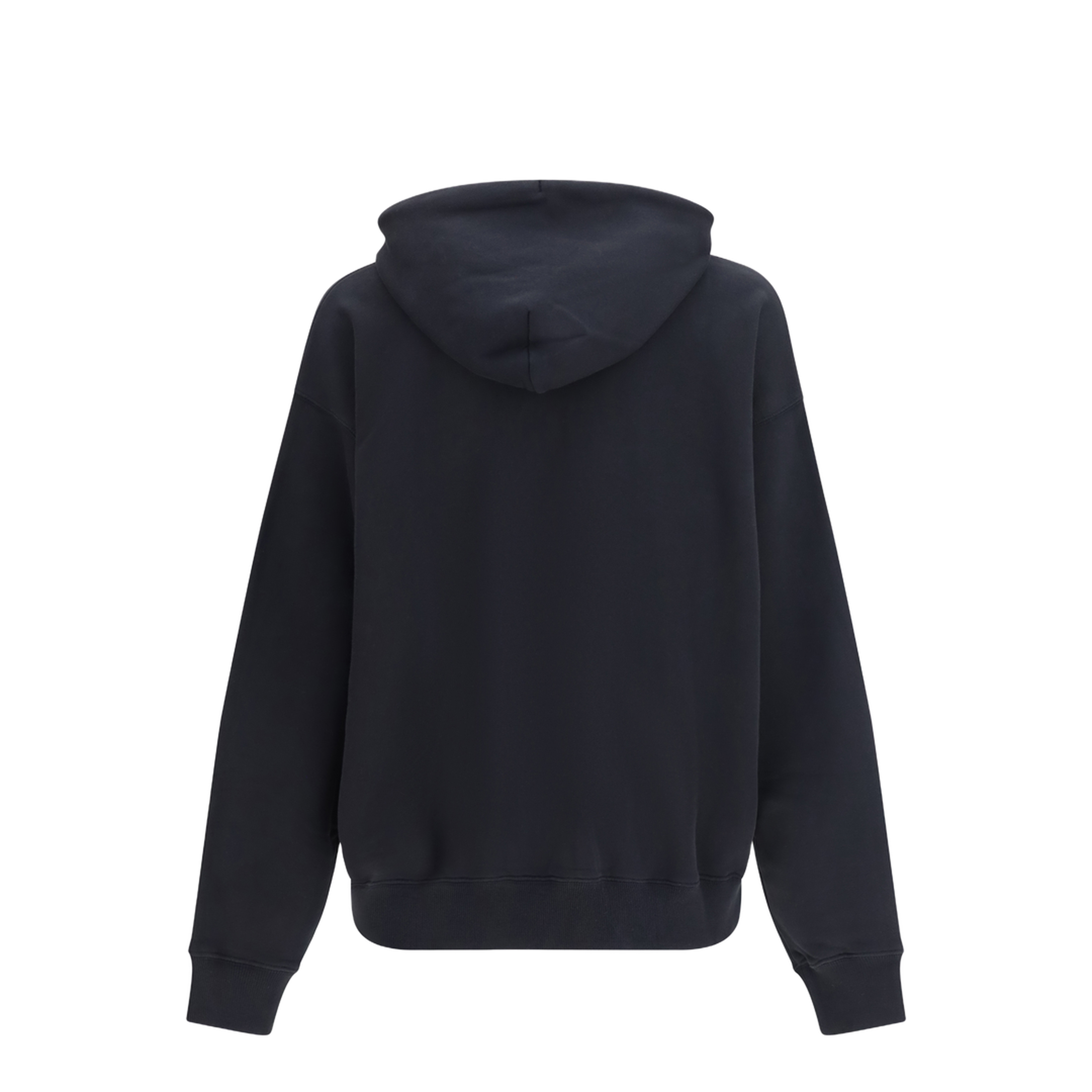 Statement Black Cotton Sweatshirt - Image 2