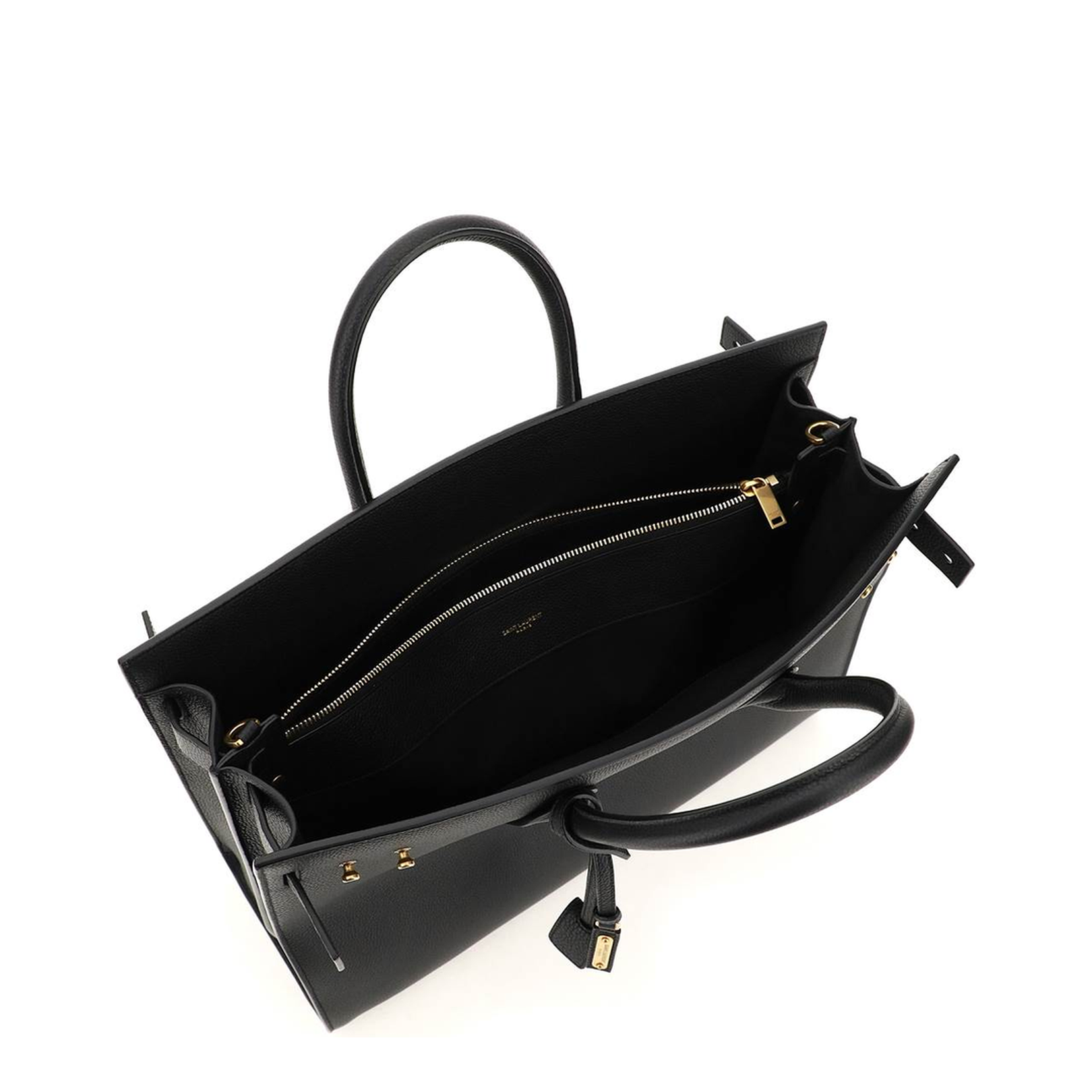 Sac de Jour Large Leather Handbags - Black - Image 2