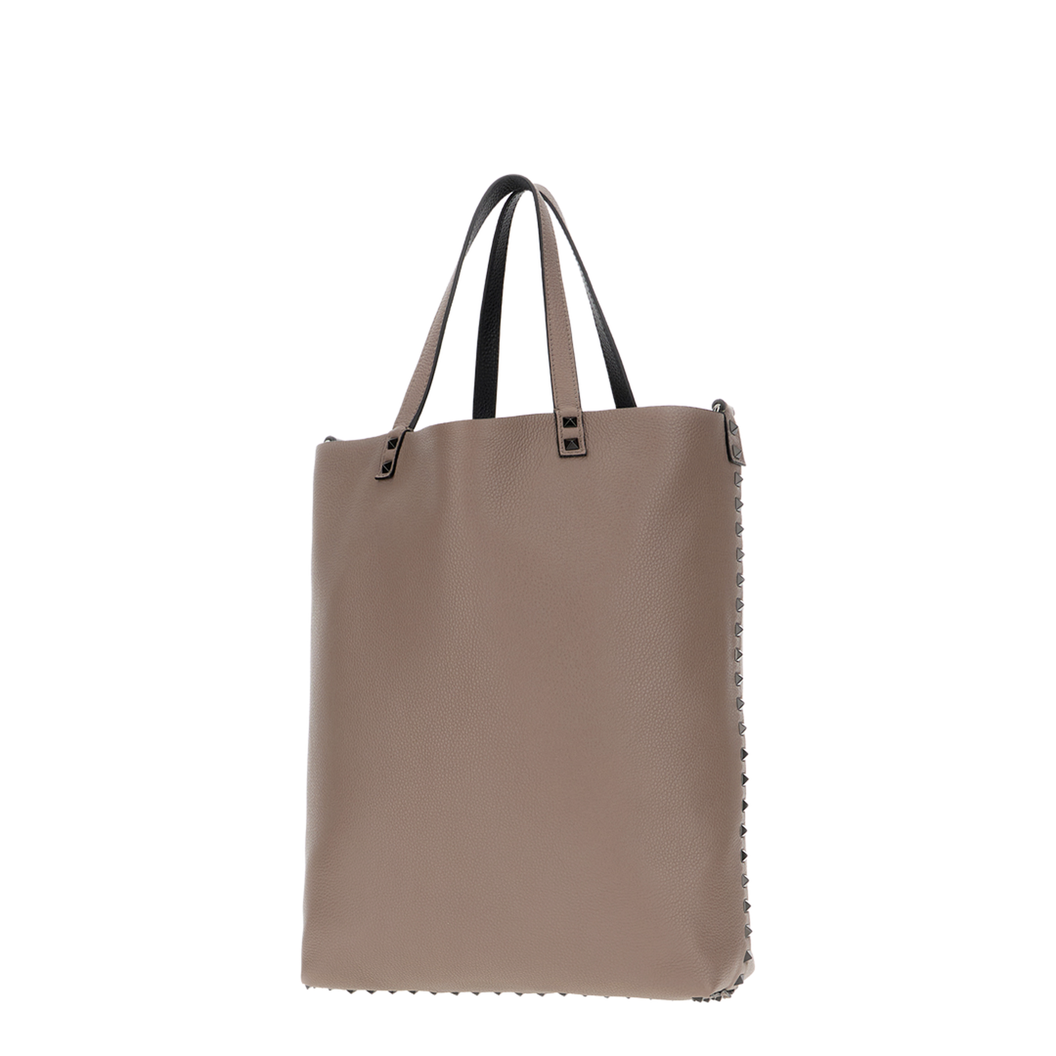 Rockstud Spike Nappa Leather Handbag - Antiqued Pink - Image 2