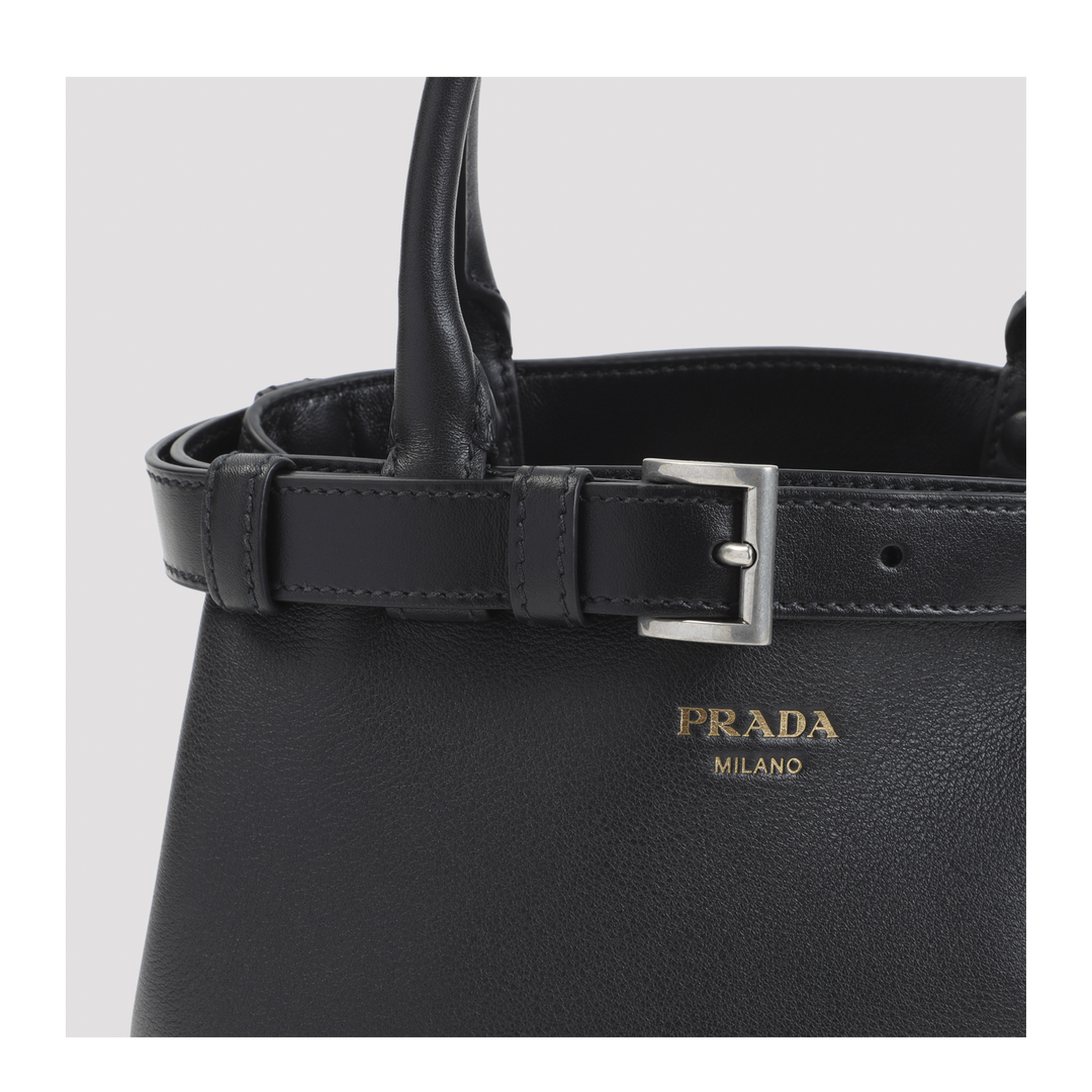Medium Calfskin Shoulder Bag - Black - Image 6