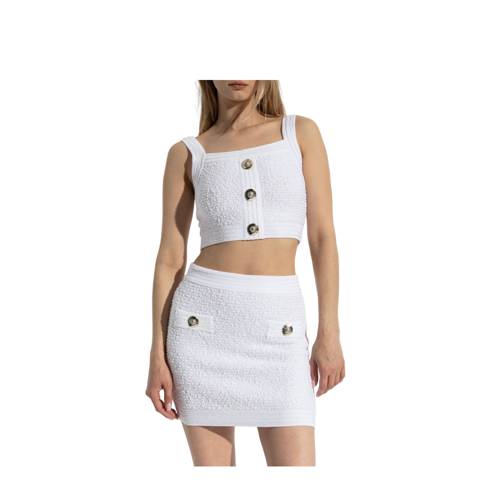 Tweed Strap Top - Image 2