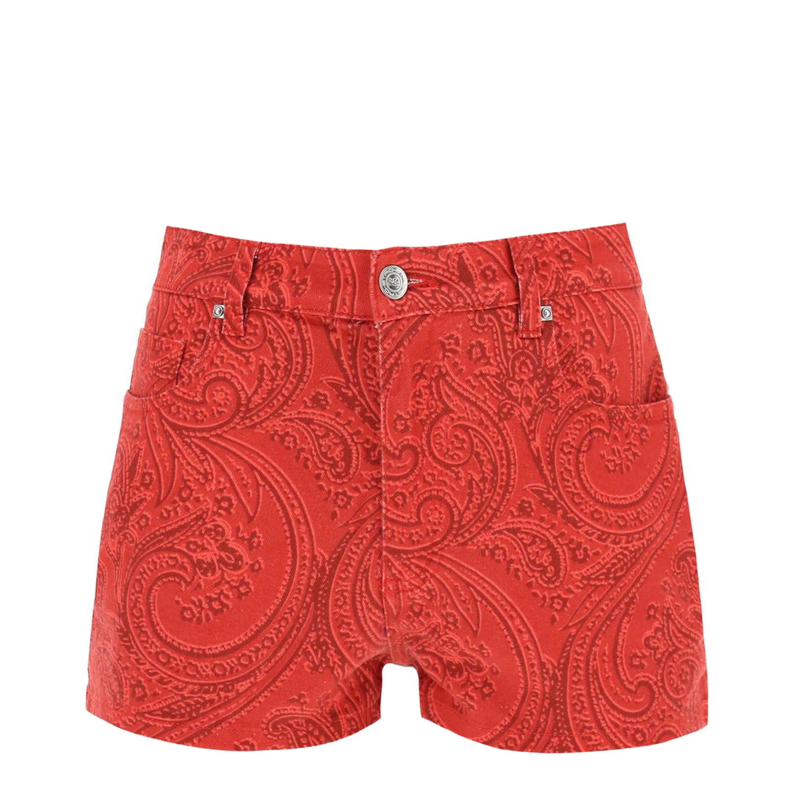 Paisley Print Shorts - Image 1
