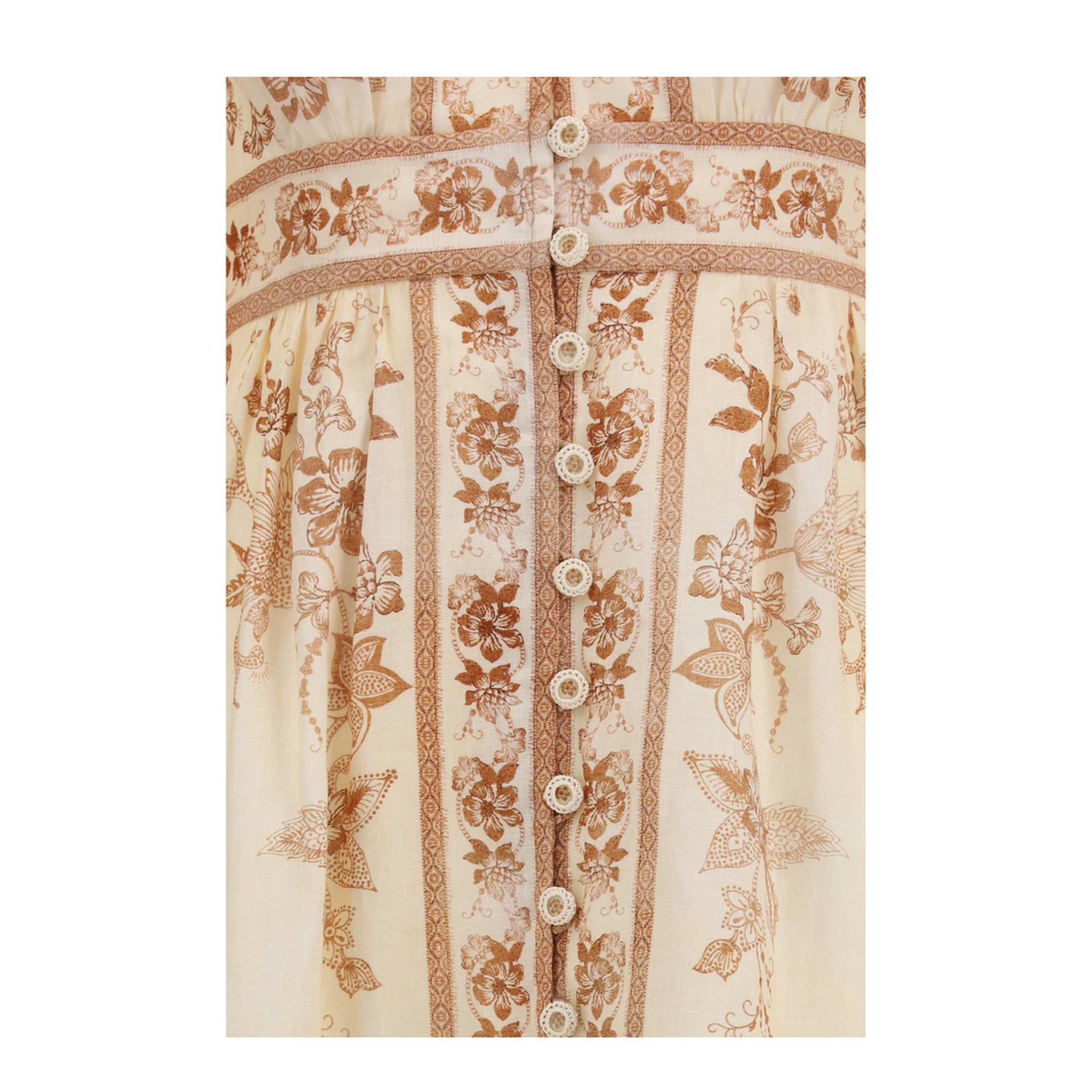 Indra Plunge Floral Dress - Image 3