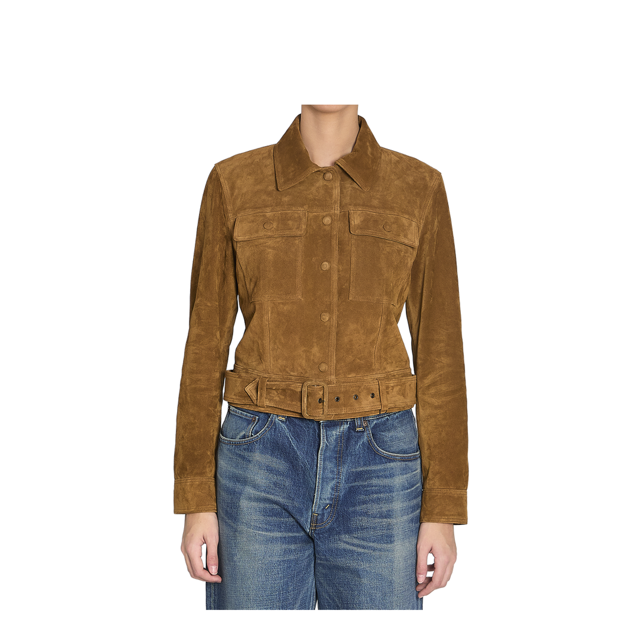 Vintage Suede Leather Jacket - Image 1