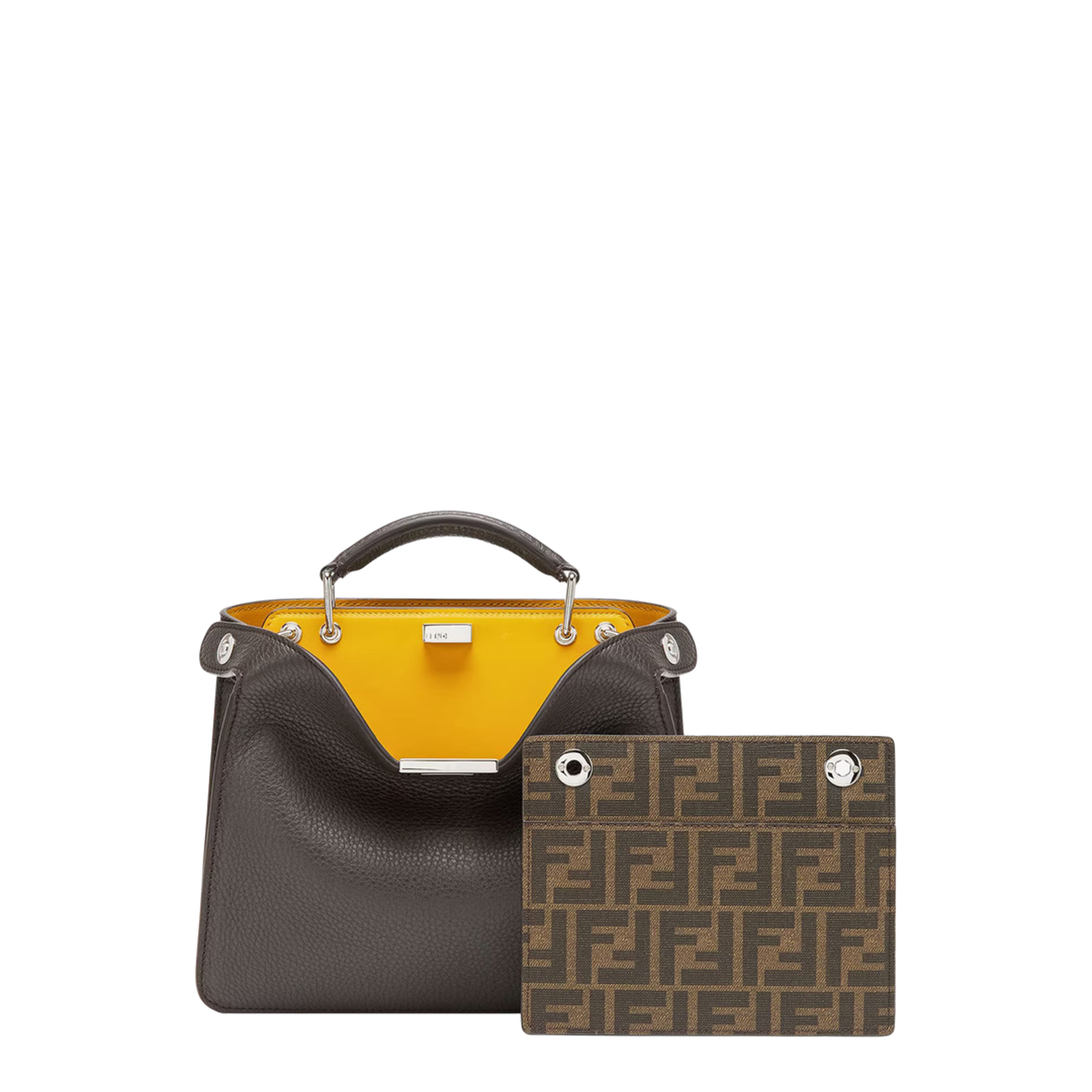 Peekaboo ISeeU Small
Brown Leather Bag - Image 2