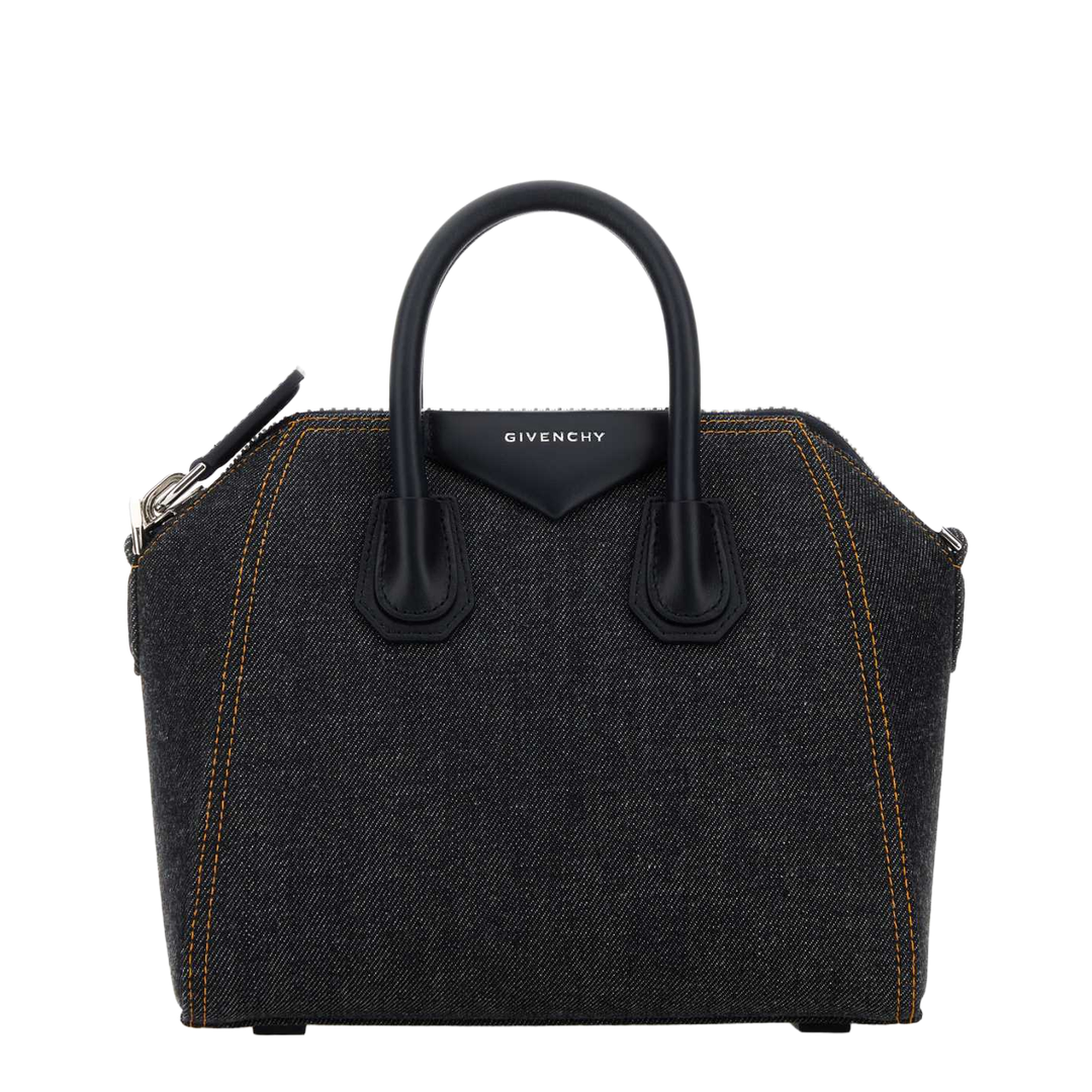 Mini Antigona Bag in Denim - Image 3