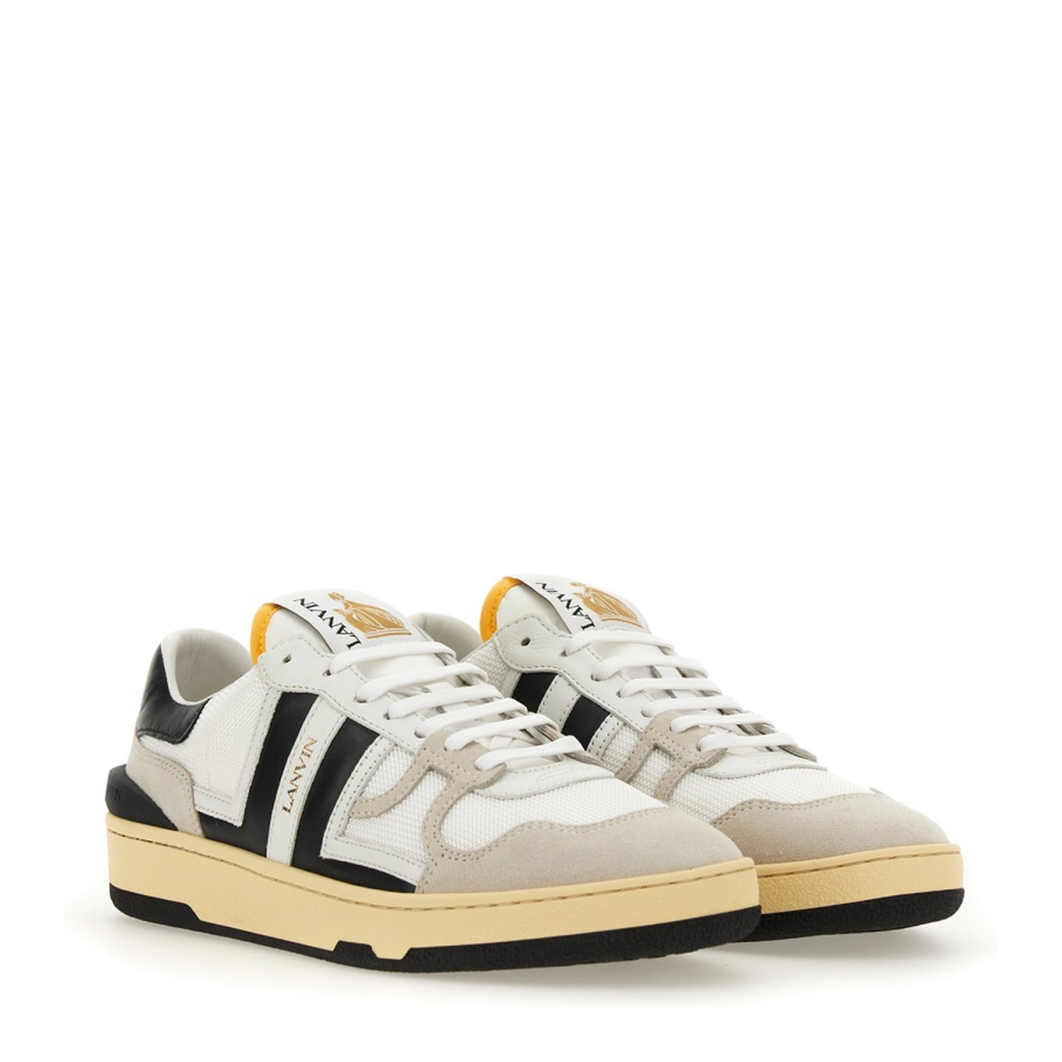 Mesh, Suede and Nappa Leather Sneaker - Image 3