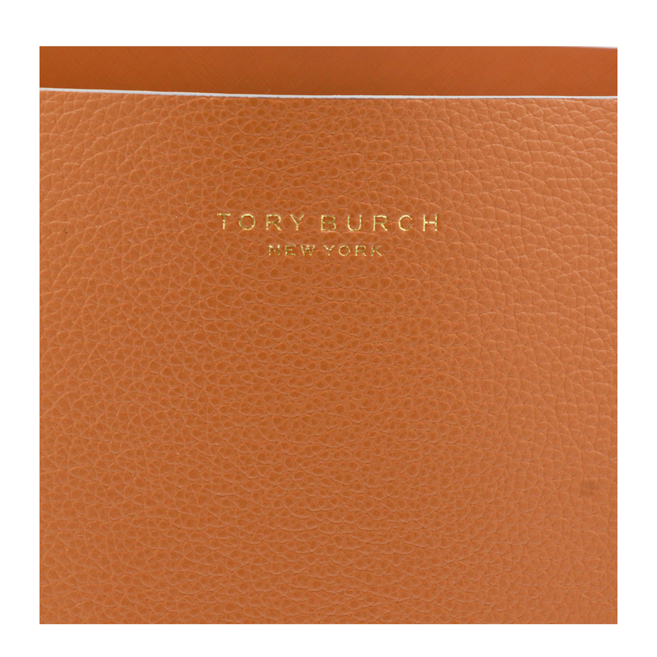 Perry Leather Tote - Autumn Brown - Image 8