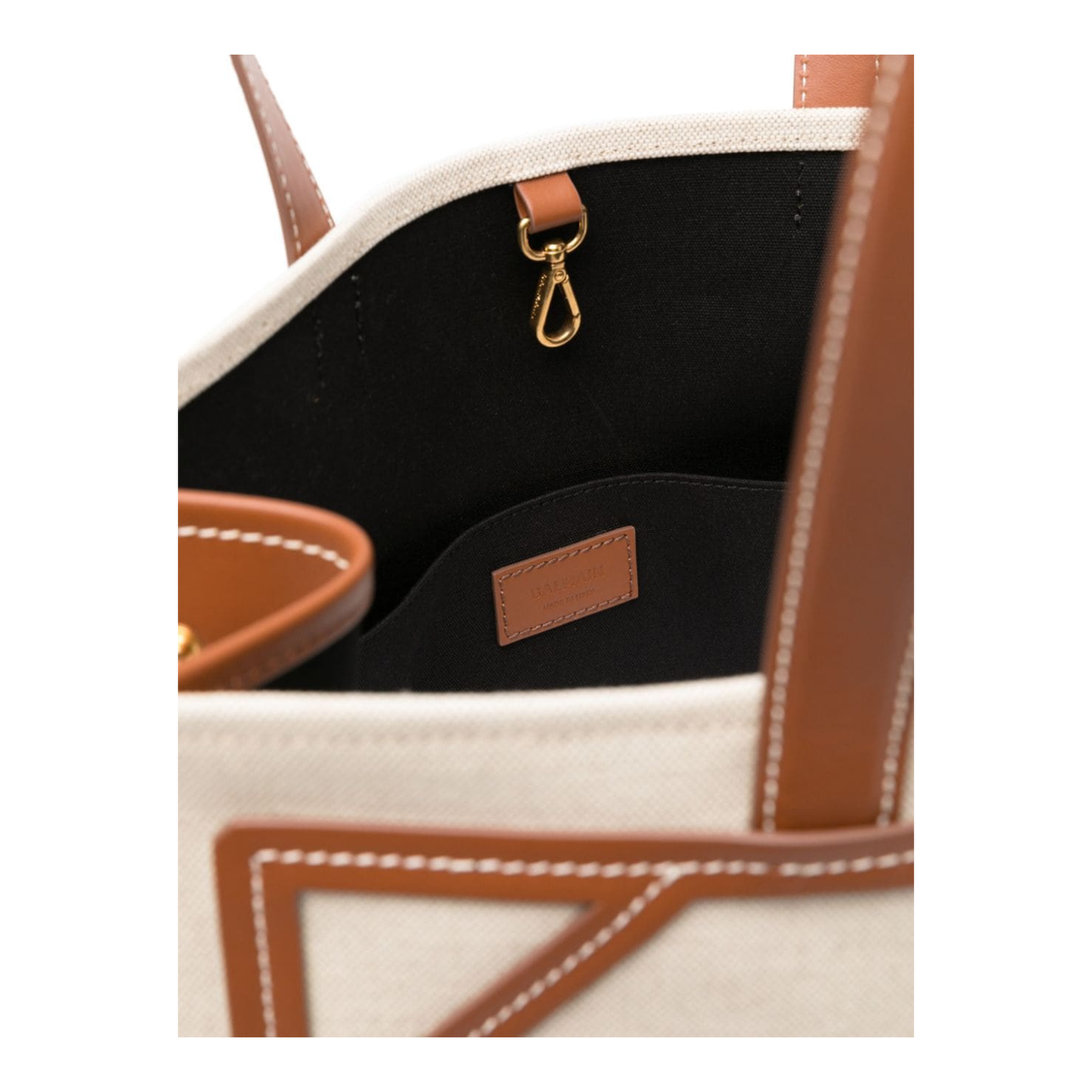 Chic Beige Shopping Bag - Image 2