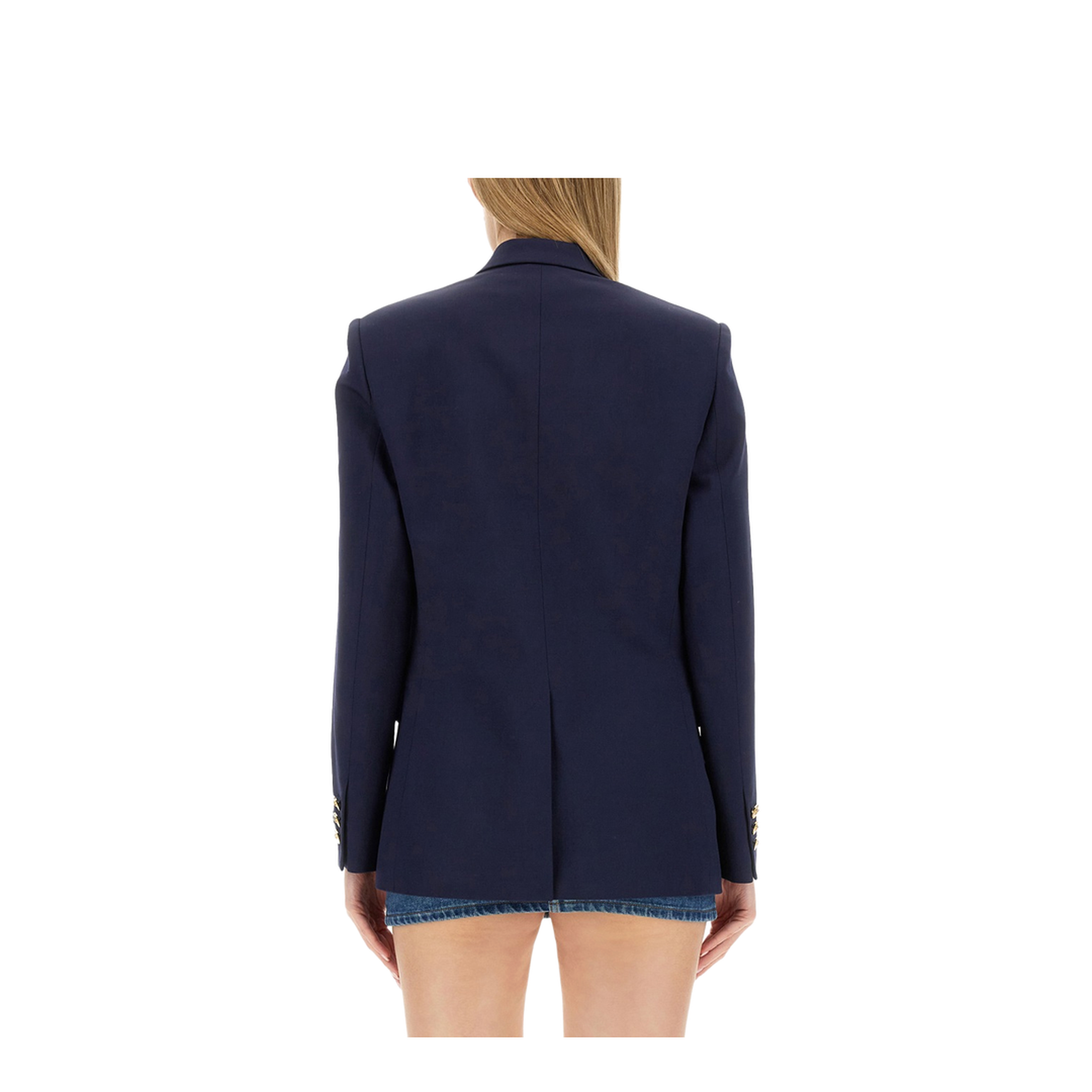 Double-Breasted Blazer Blue - Image 3