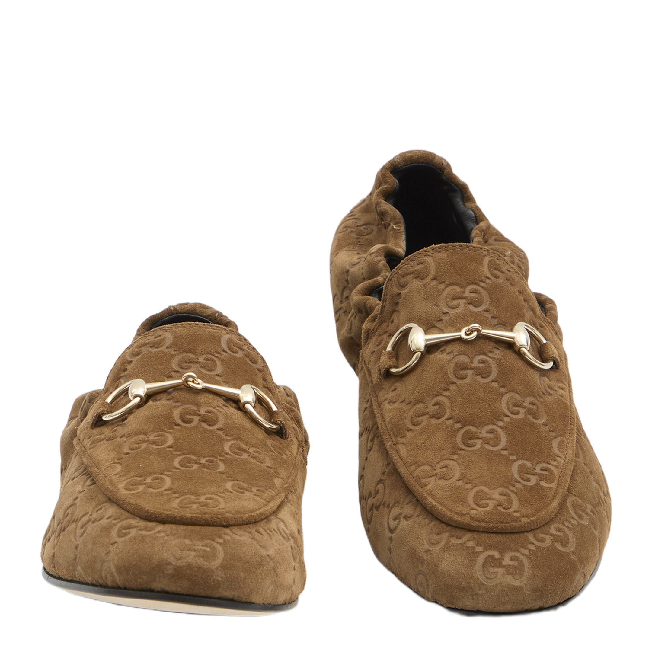 Jordaan Loafer in Brown GG Suede - Image 5