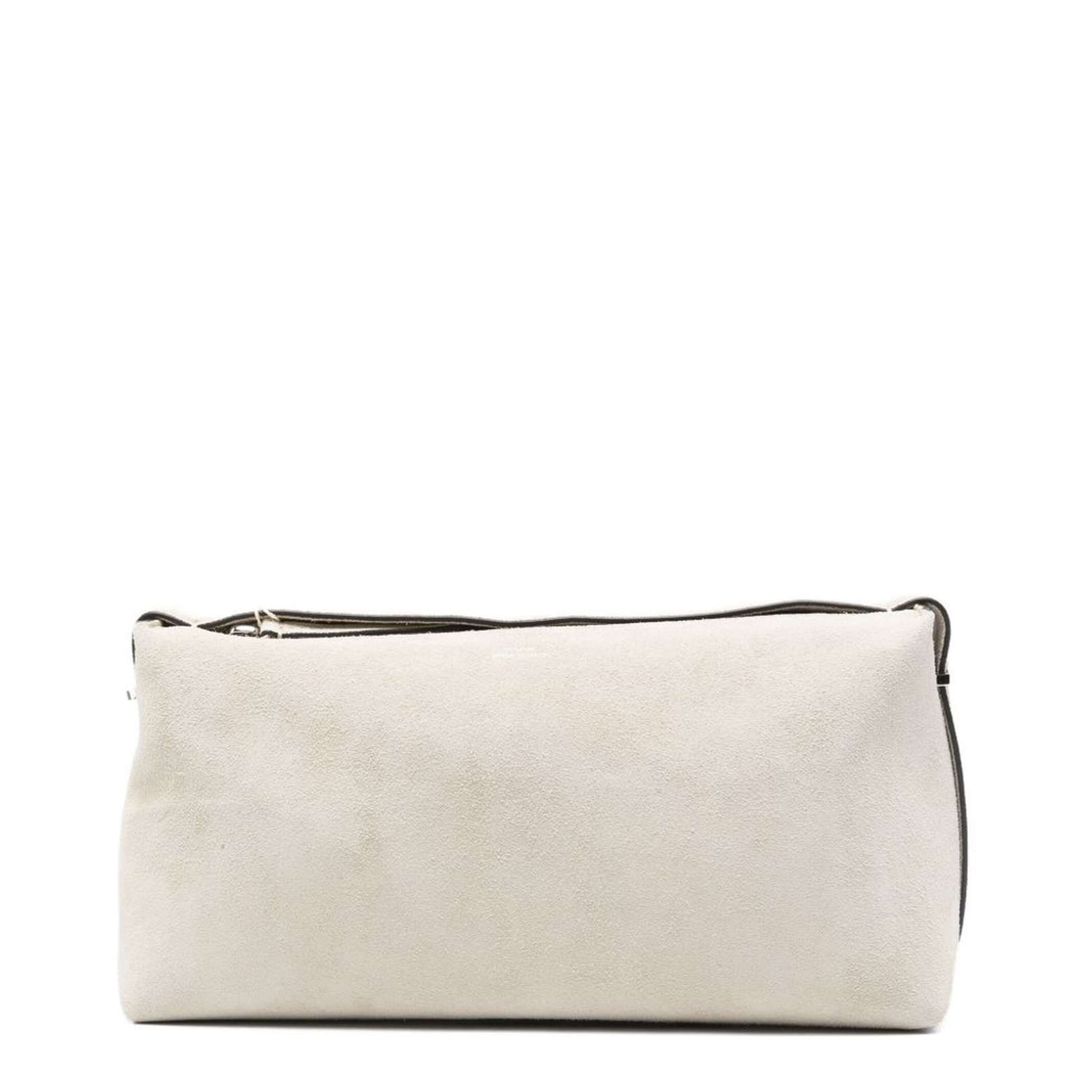 PRE Medium Suede Wristlet Clutch - Ivory - Image 1