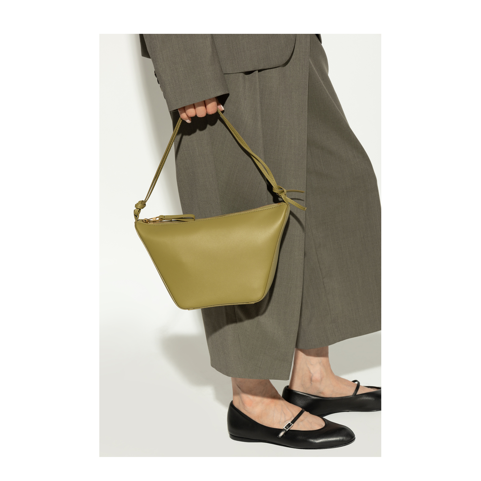 Mini Hammock Hobo Bag Light Moss - Image 2