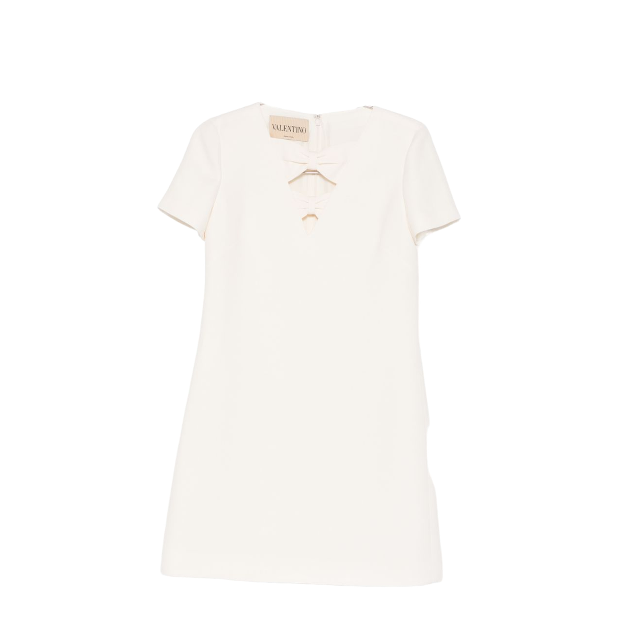 Wool And Silk Blend Short Dress - Image 1