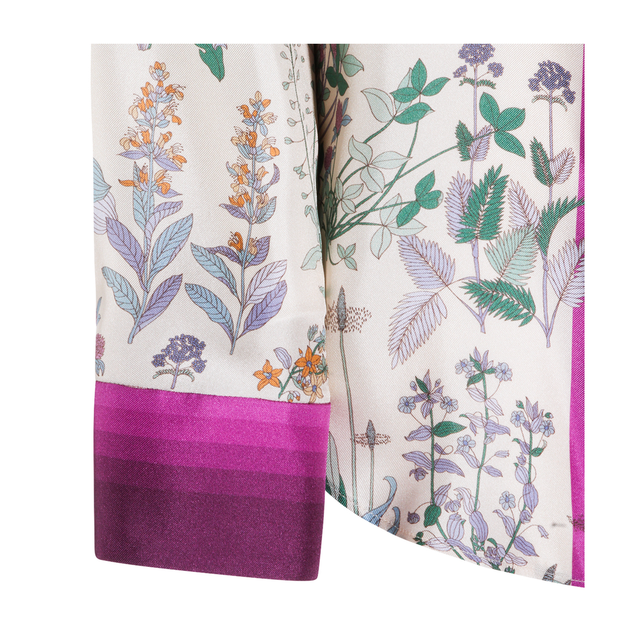 Printed Silk Twill Shirt - Image 7