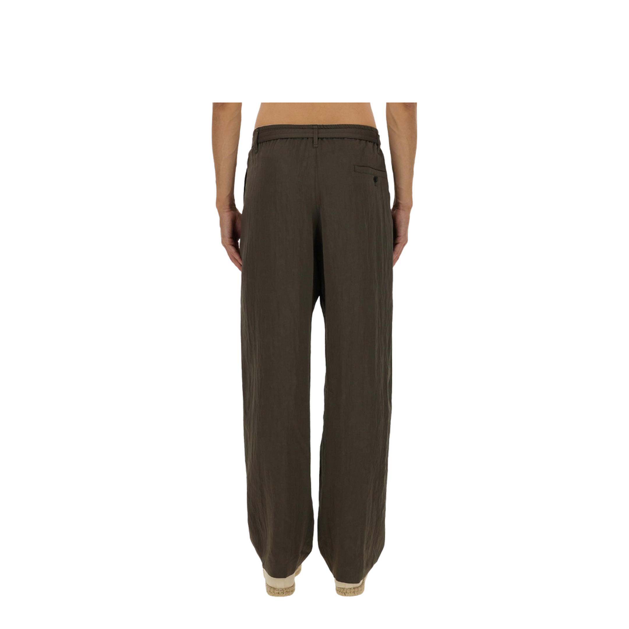 Relaxed Pants with Belt - Image 4