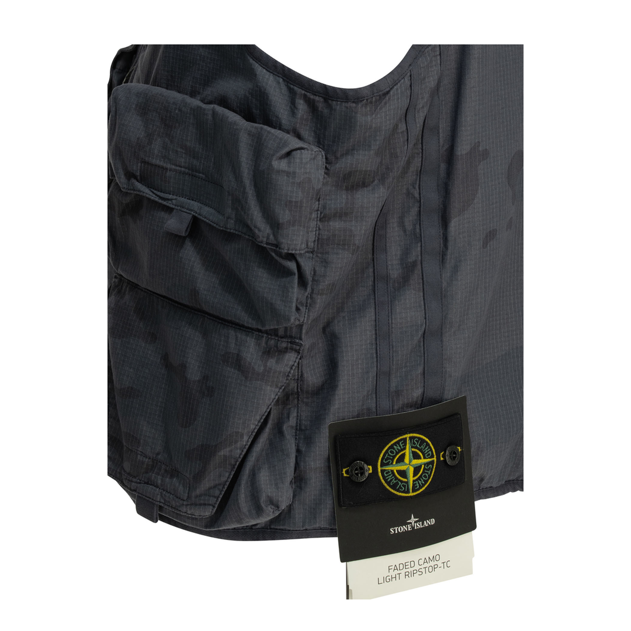 Camouflage Sleeveless Jacket - Image 3