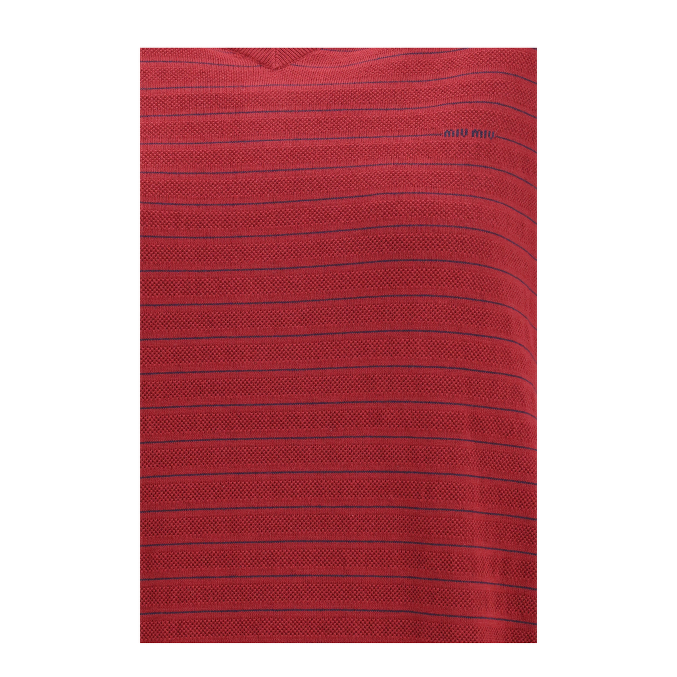 Cotton V-neck Sweater - Image 3
