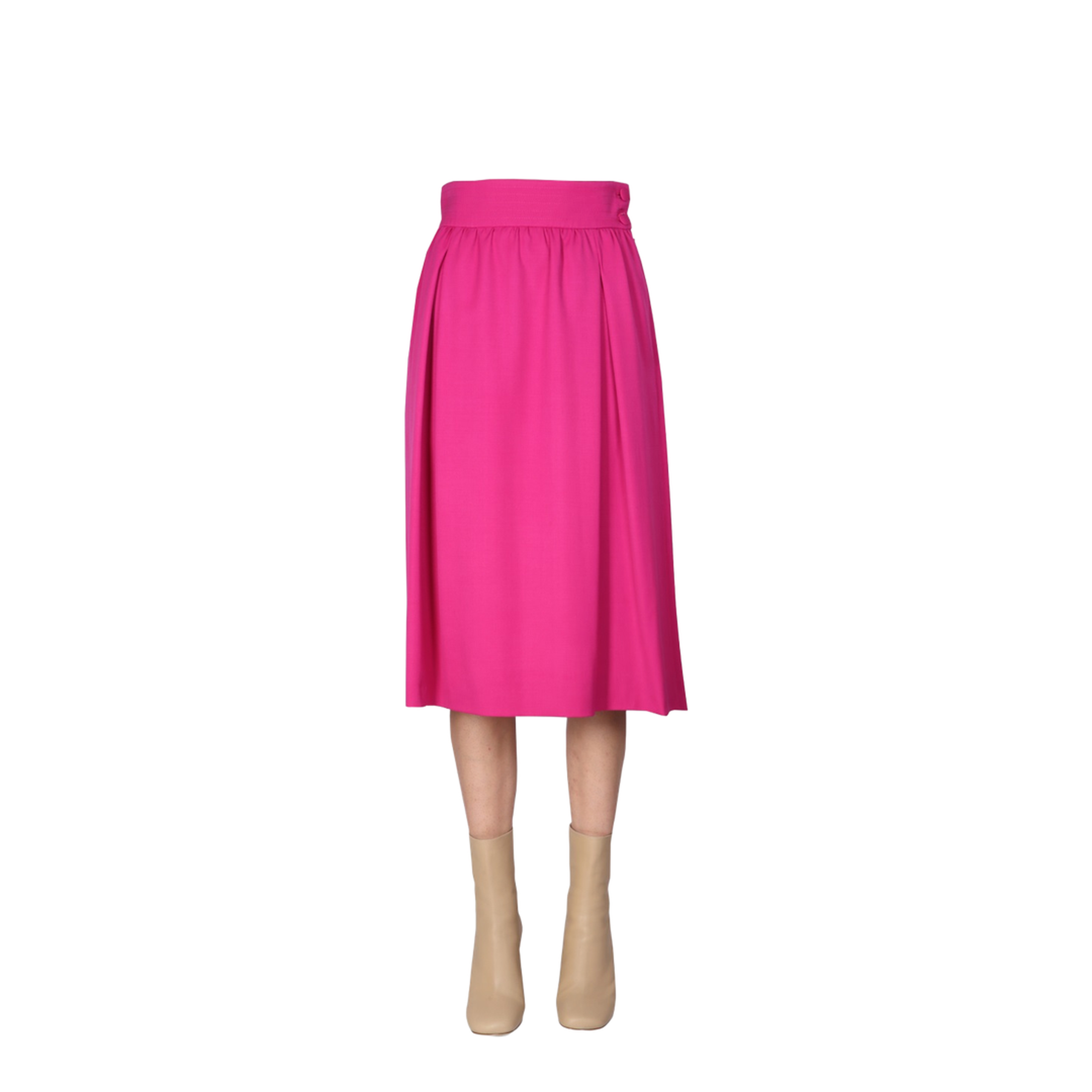 Flared Midi Skirt - Image 1