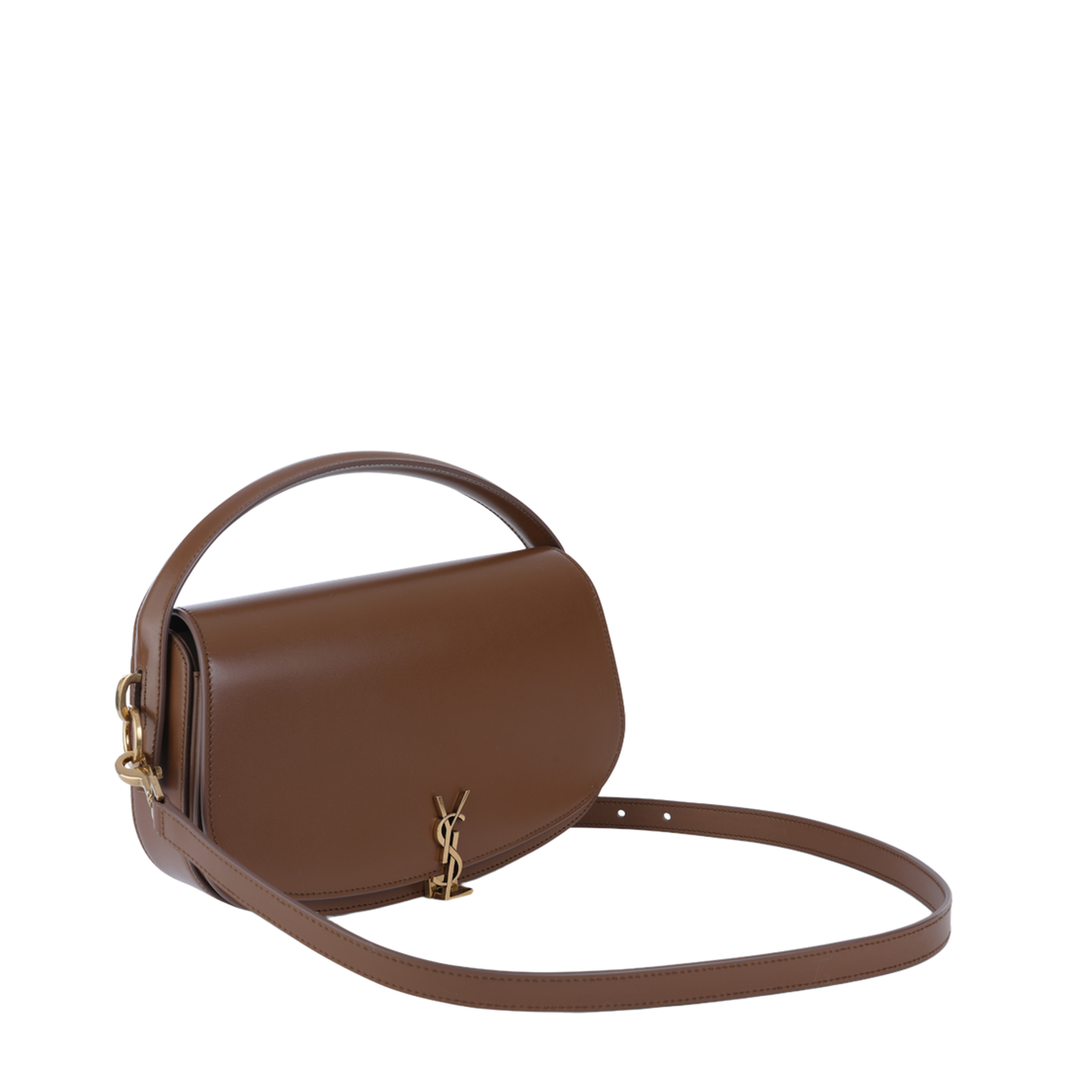 Voltaire Leather Shoulder Bags - Brown - Image 4