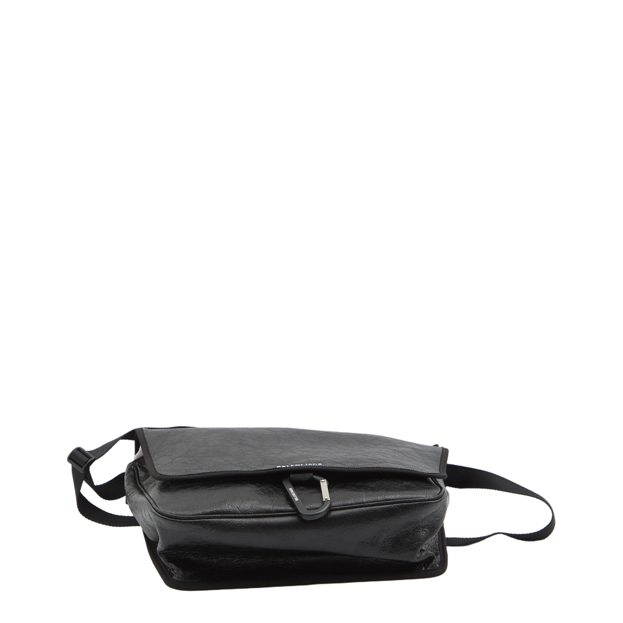Explorer Lambskin Shoulder Bag - Black - Image 3
