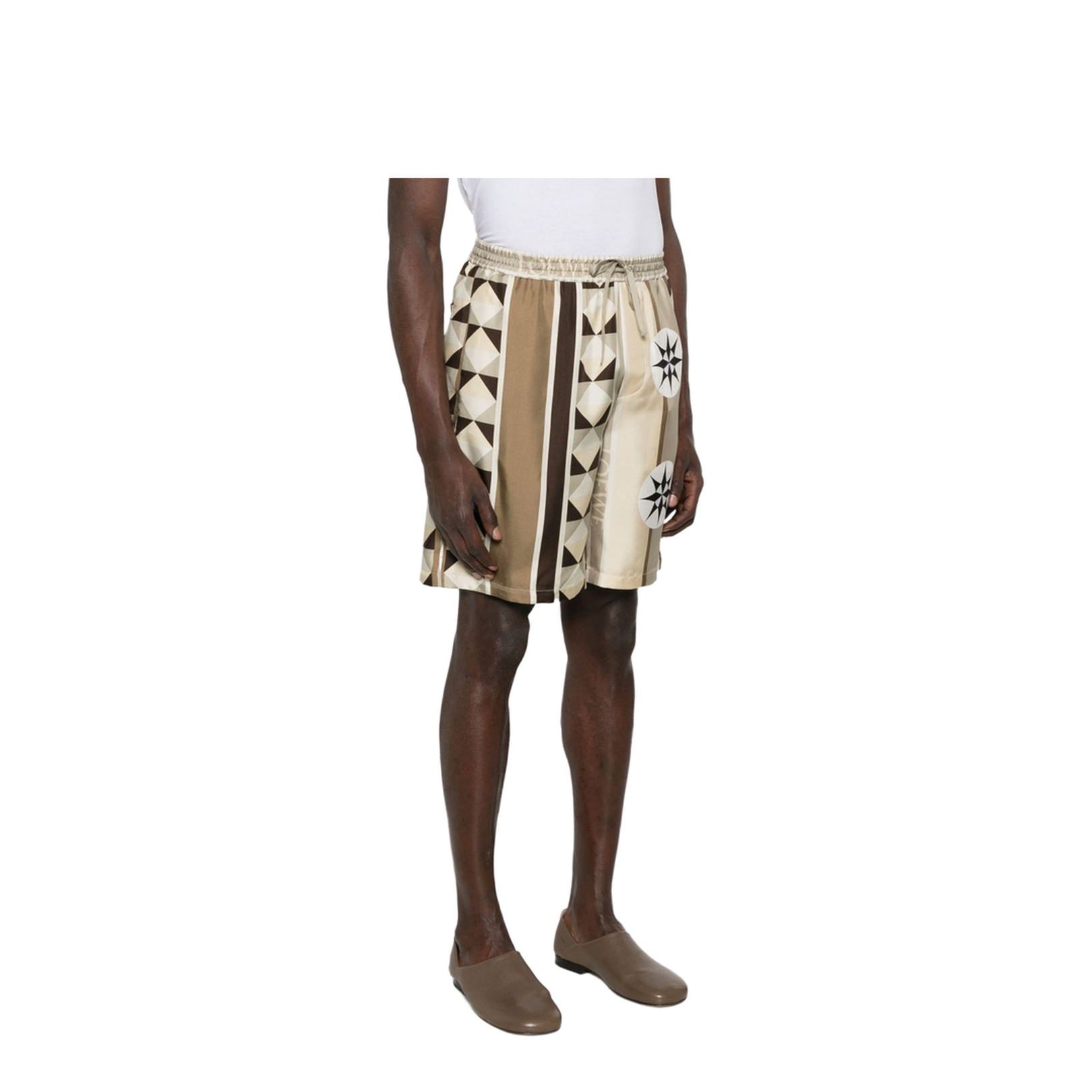 Shorts in Silk Multicolor - Image 4