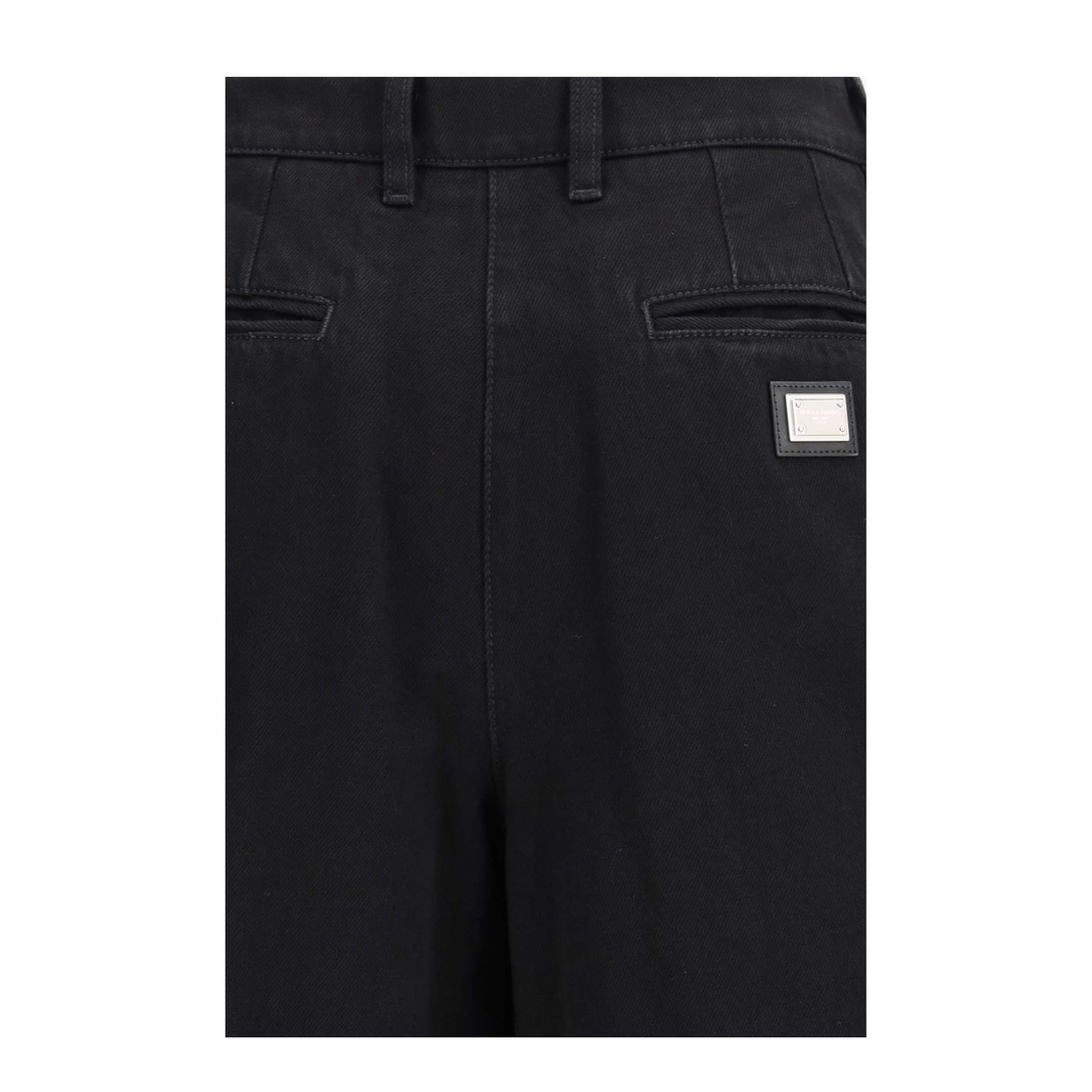 Wide-leg cotton Jeans - Image 3