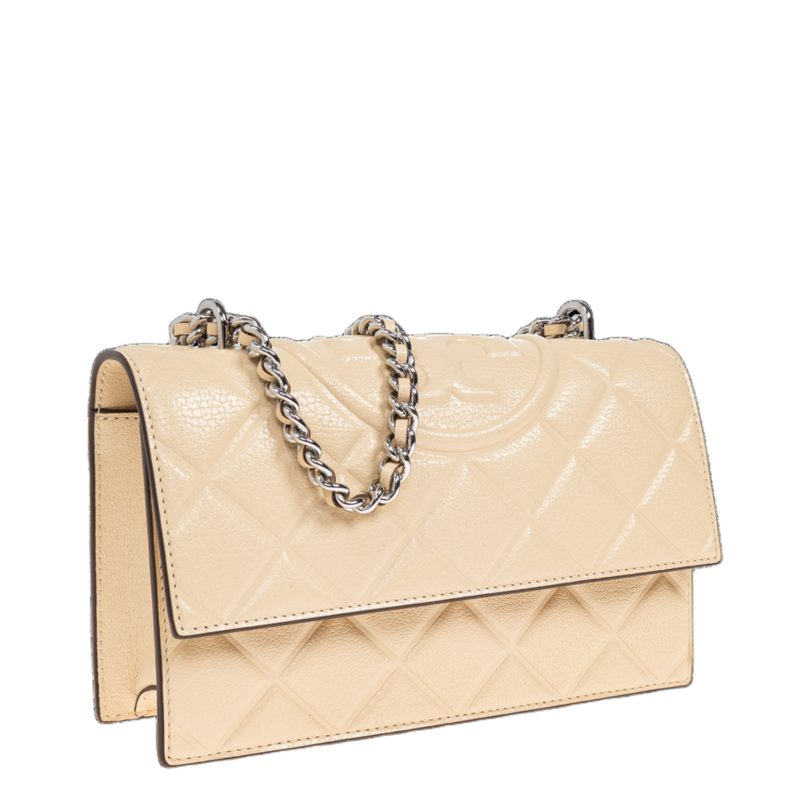 Fleming Small Shoulder Bag Beige - Image 4