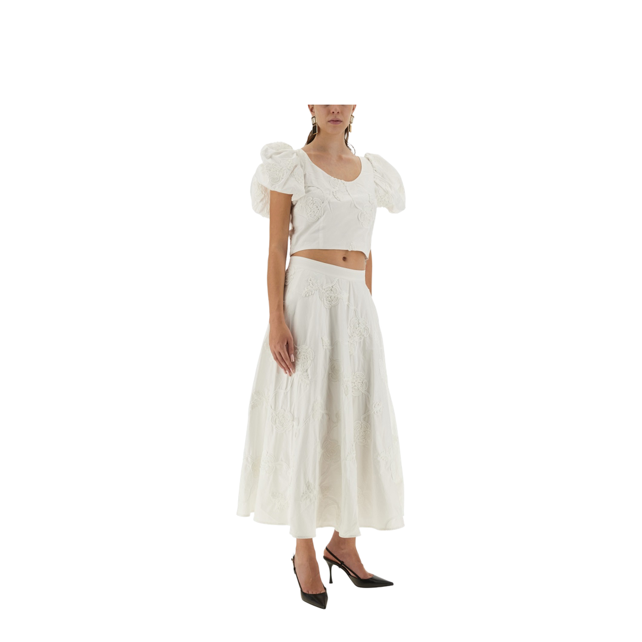 Floral Midi Skirt - Image 2