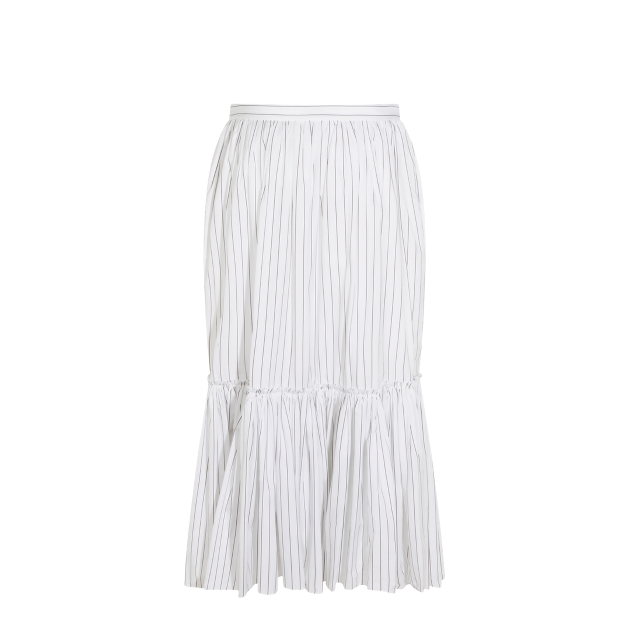 Striped Lightweight Cotton Skirt - Image 2
