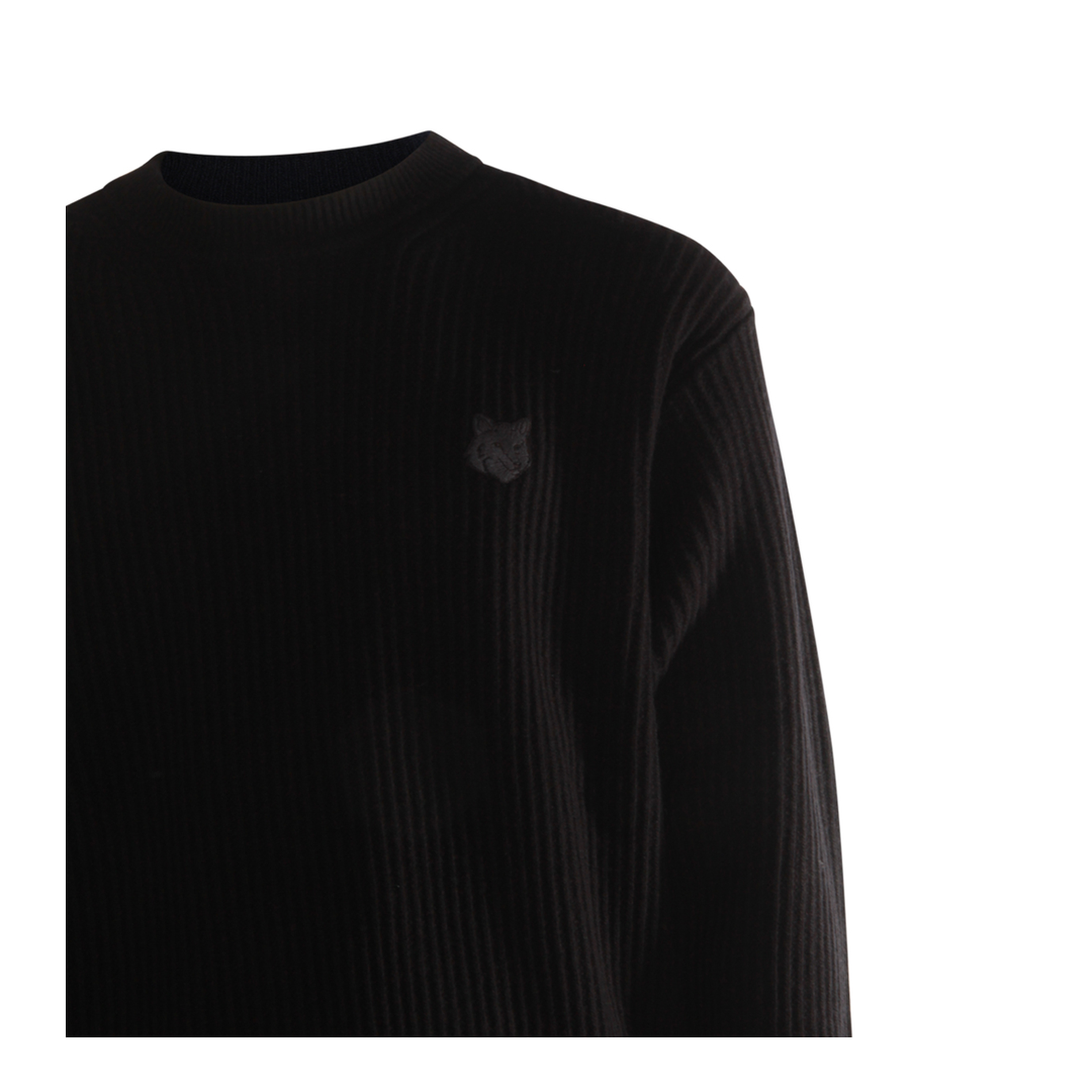 Ribbed Knit With Fox Patch - Image 6