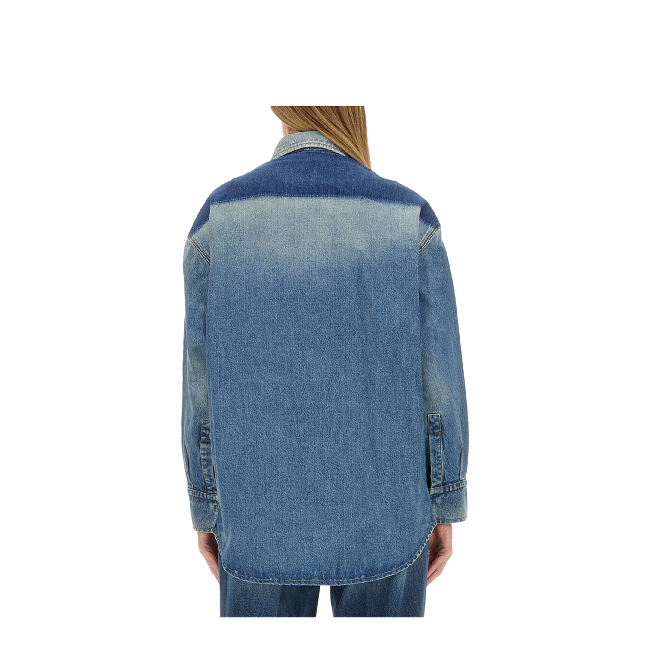 Oversized Denim Shirt - Image 3