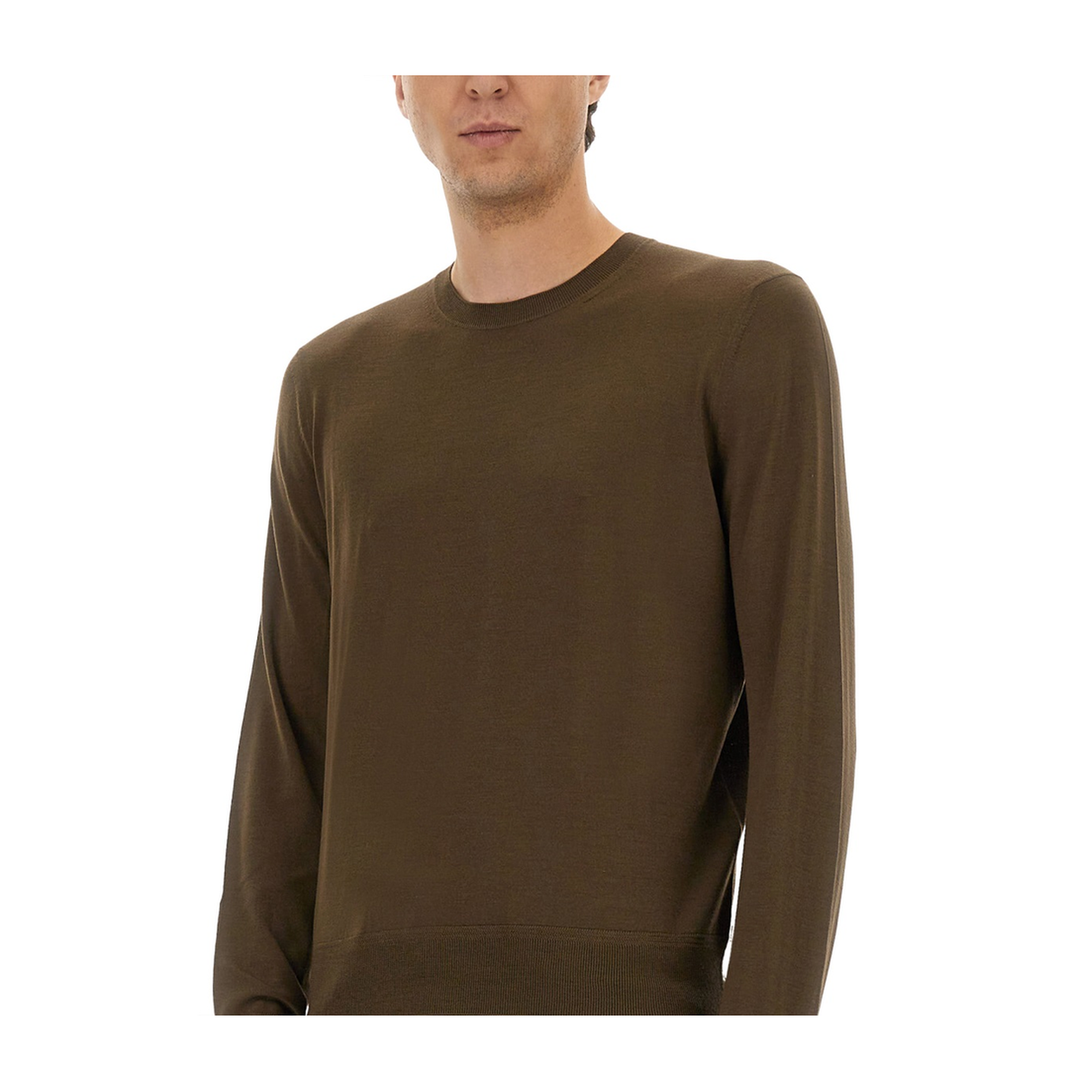 Fine Merino Virgin Wool Sweater - Image 4