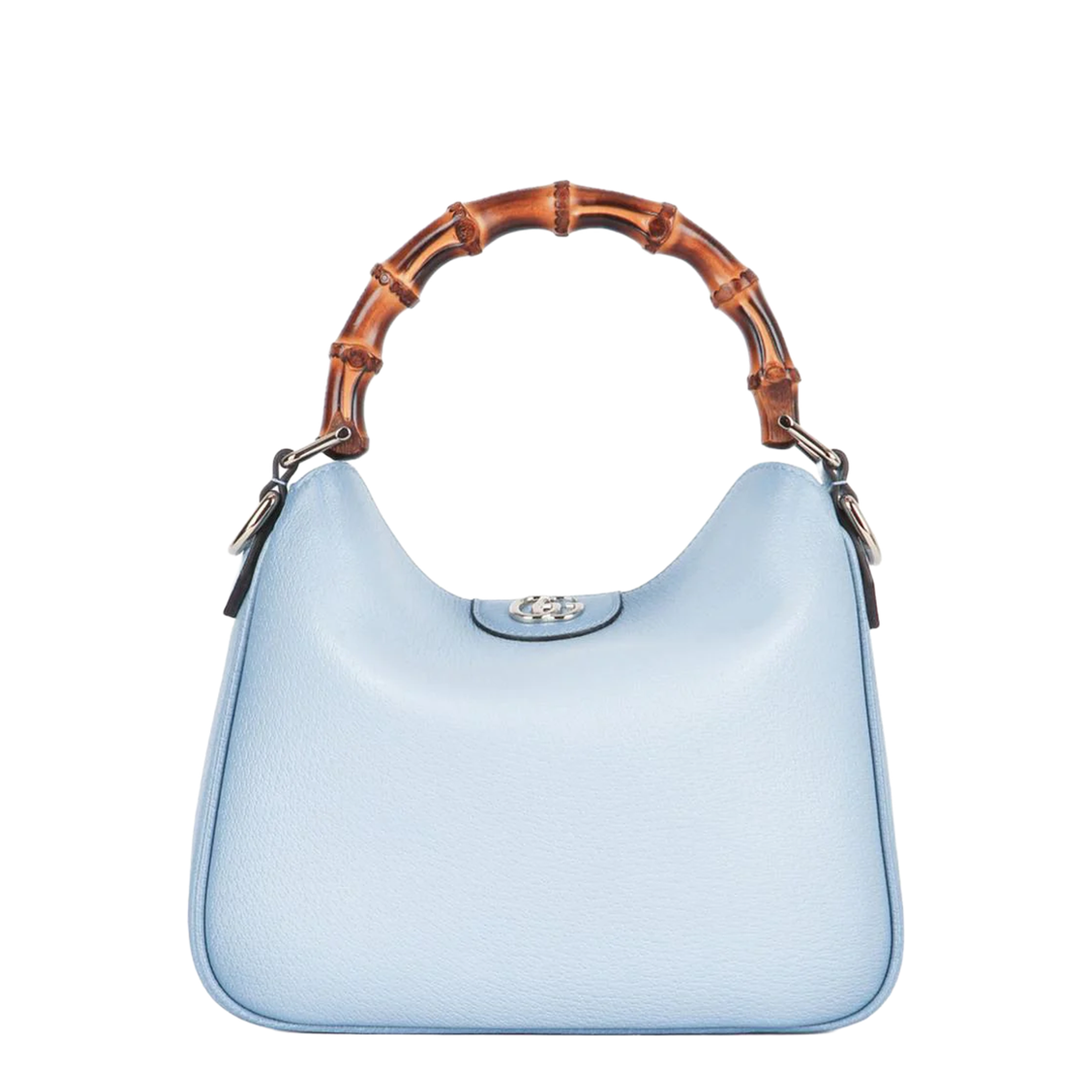 Diana Small Shoulder Bag in Gradient Blue Leather - Image 1