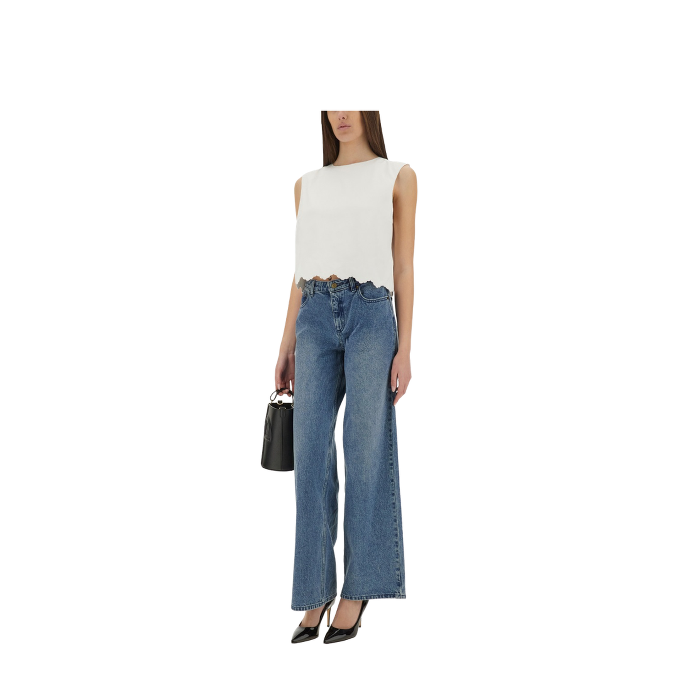 Short Poplin Top - Image 2