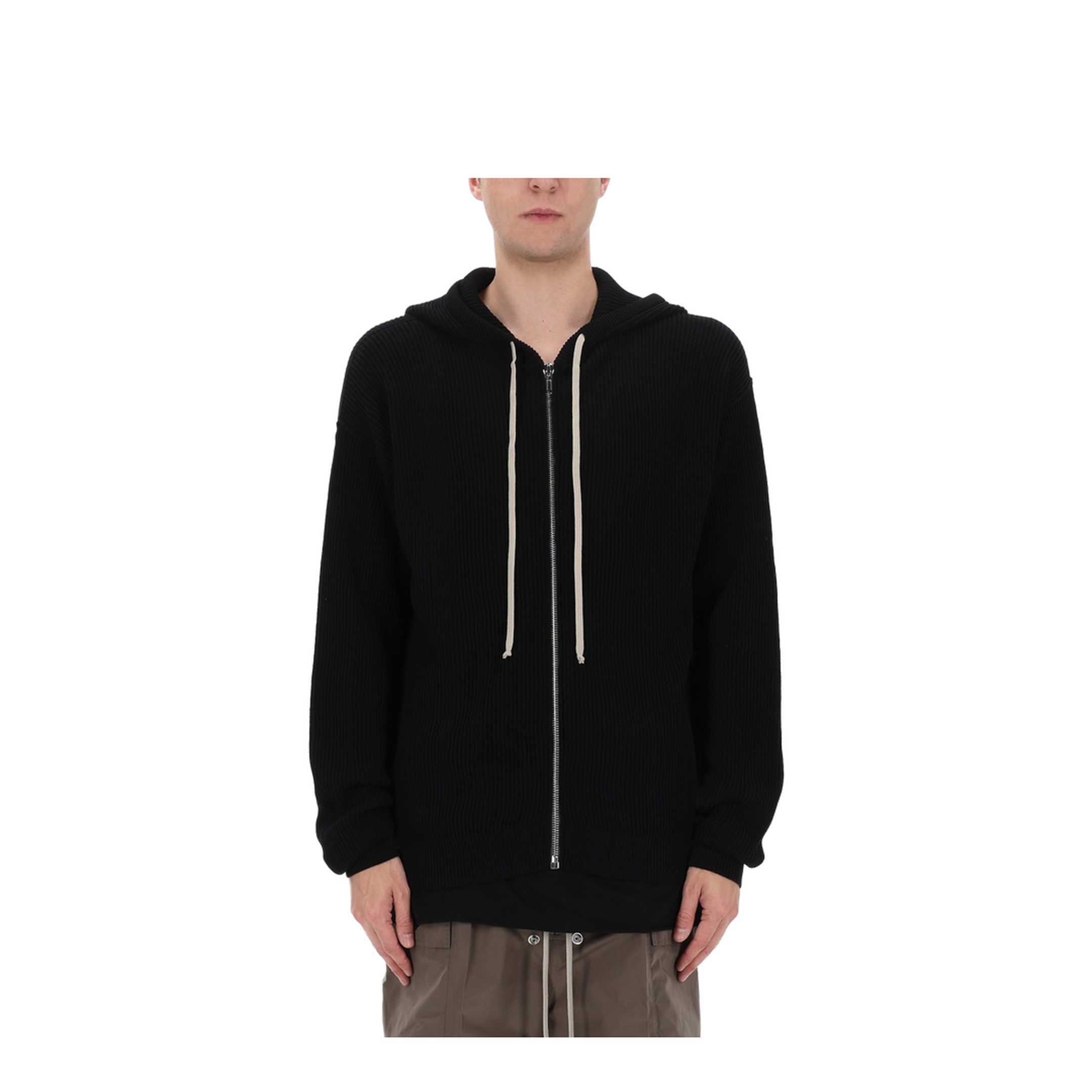 Zipper Hooded Shirt - Image 3