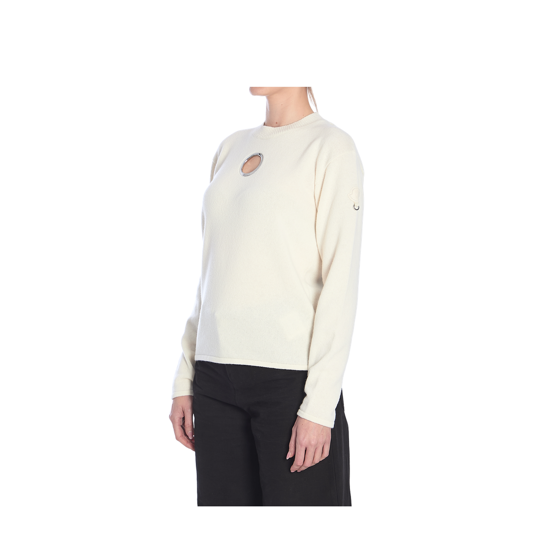 White Wool Sweater - Image 2