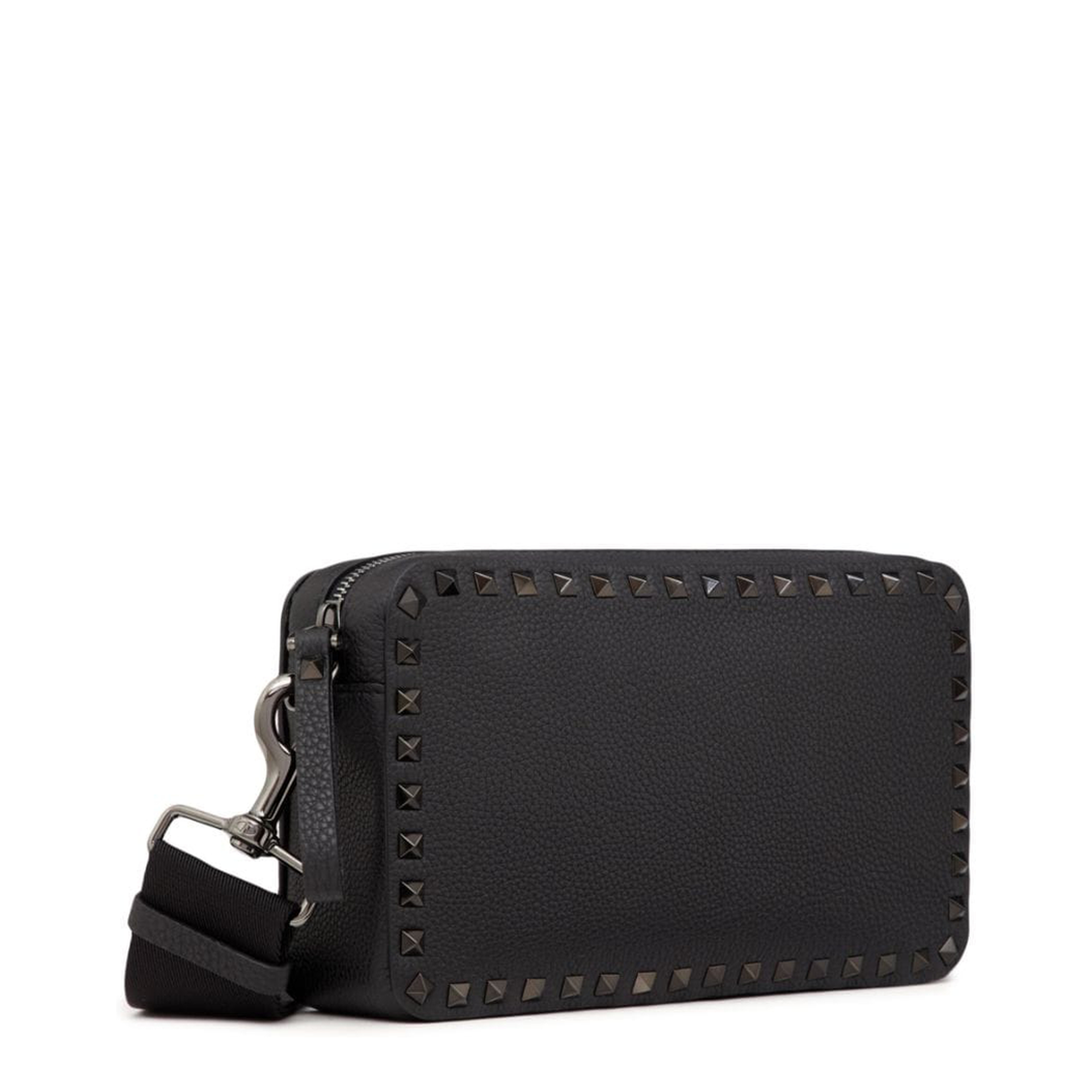 Rockstud Grainy Calfskin Crossbody Bag - Image 3