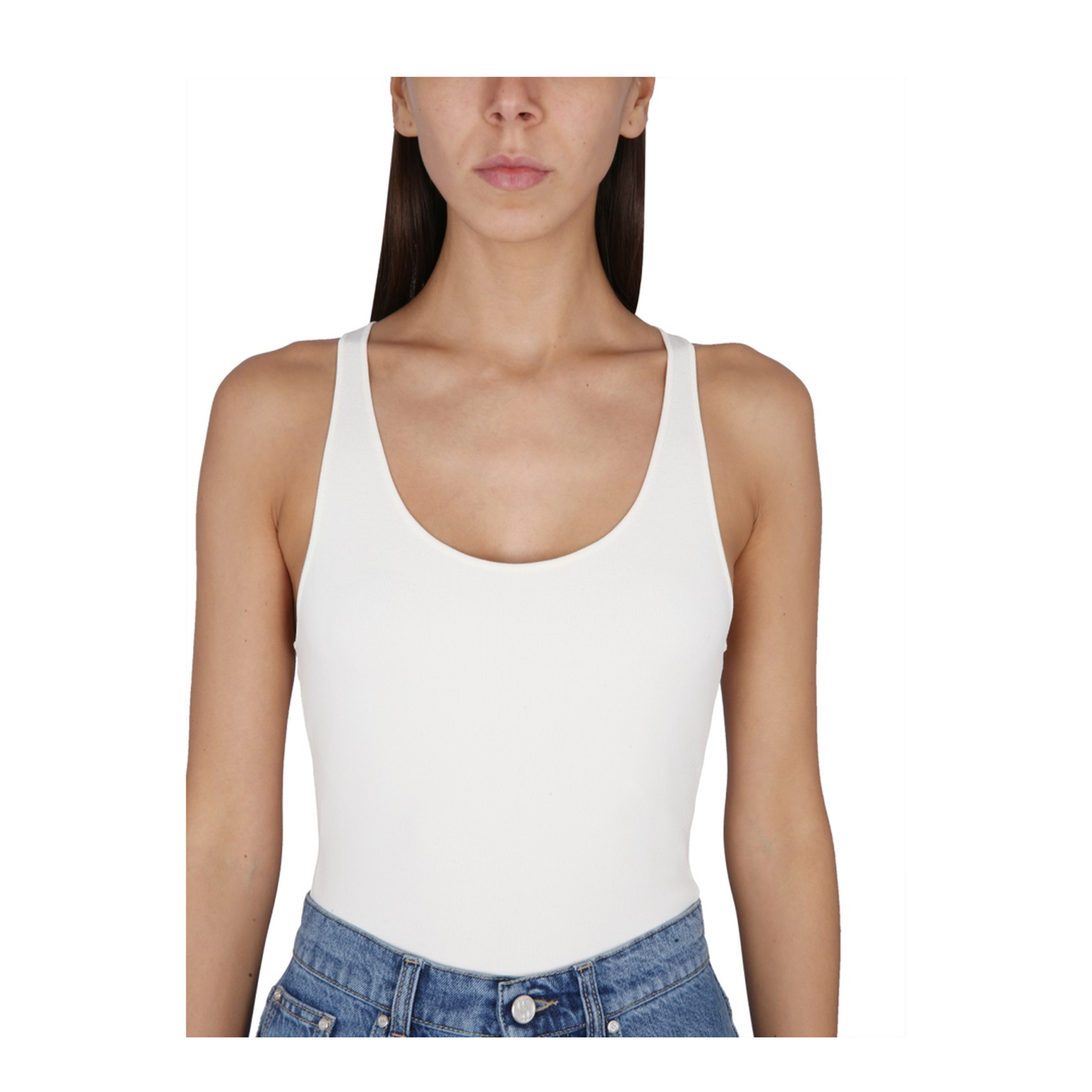 Compact Knit Bodysuit - Image 4