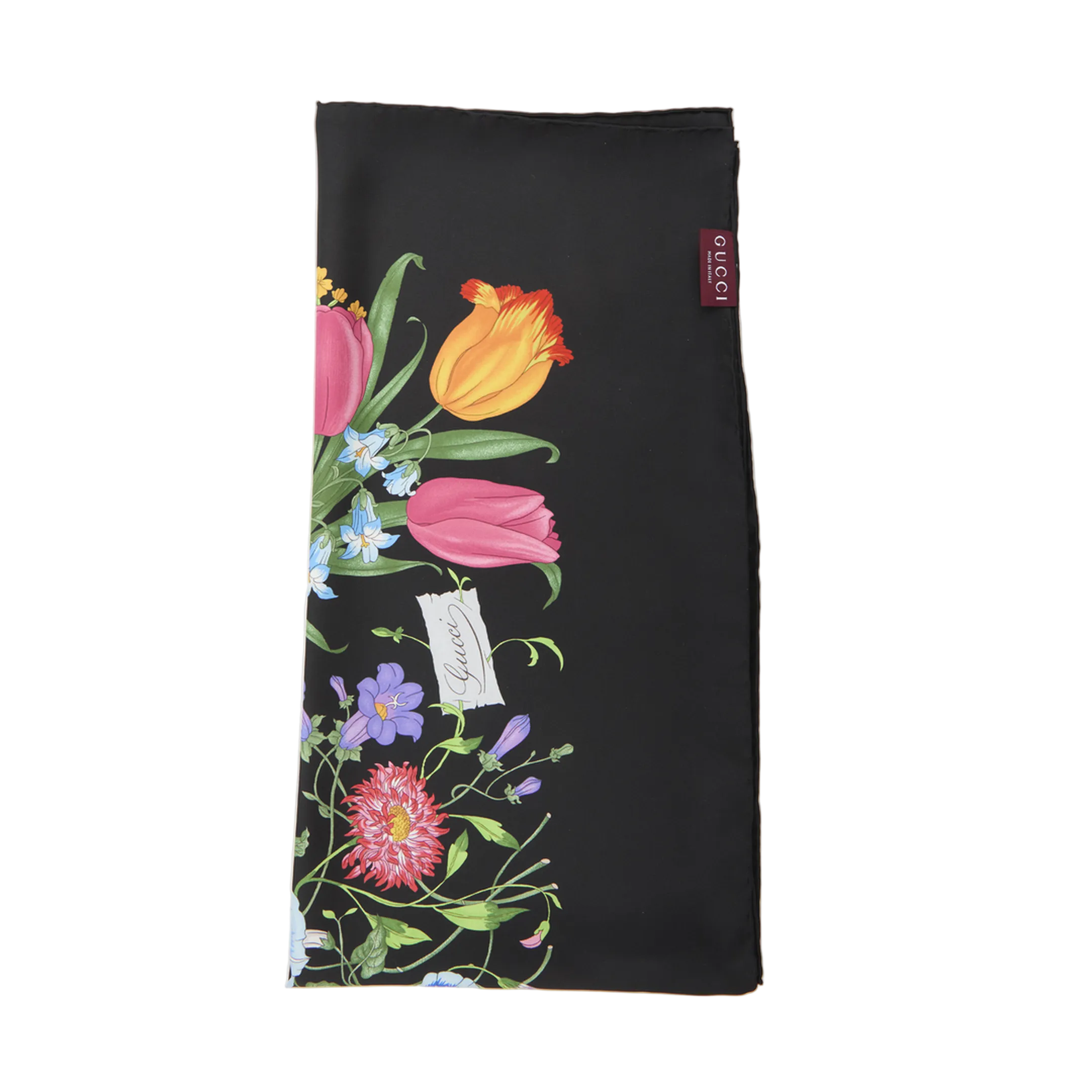 Silk twill carré - Image 1