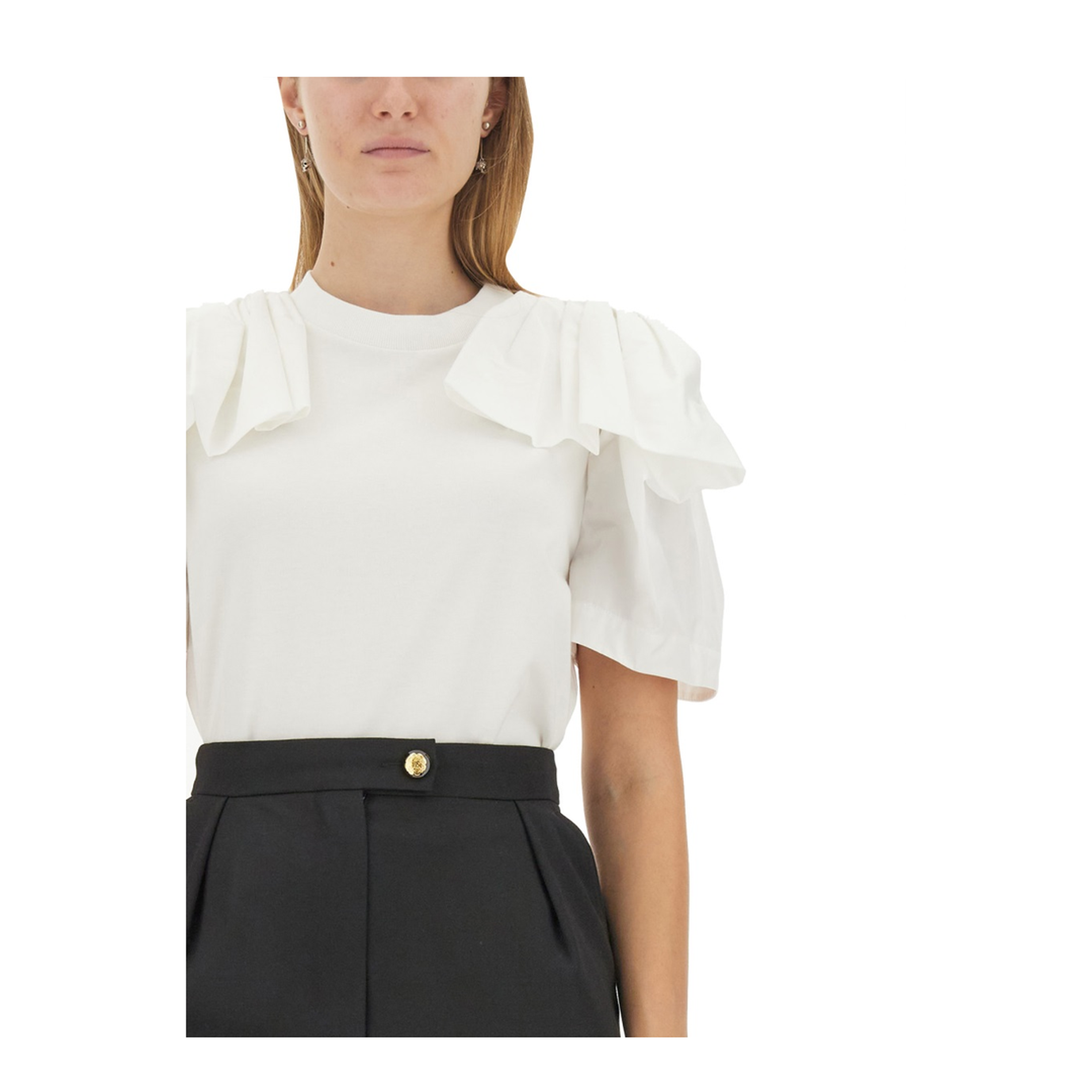 T-Shirt with Ruffles - Image 4