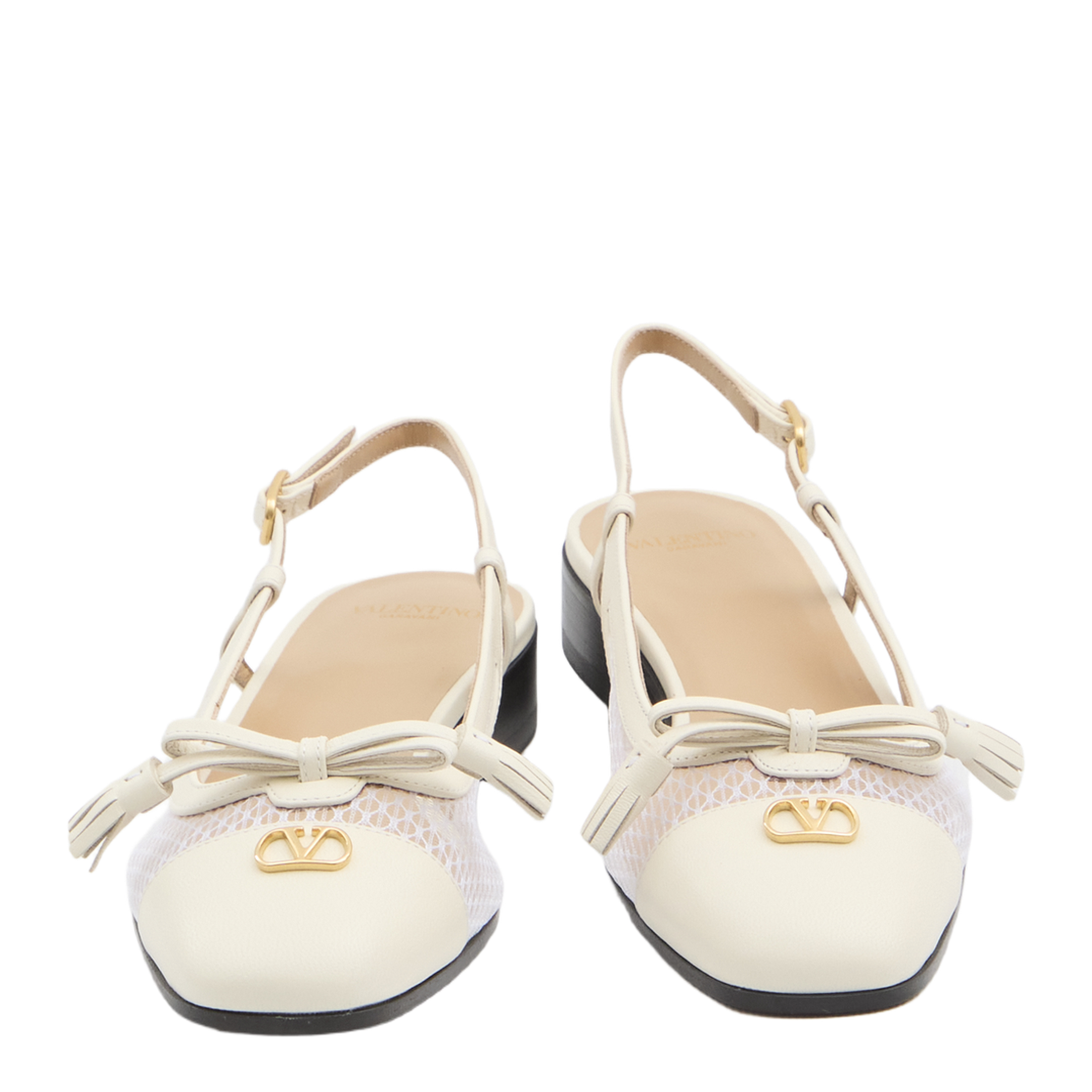 Slingback Ballerina Ivory - Image 5
