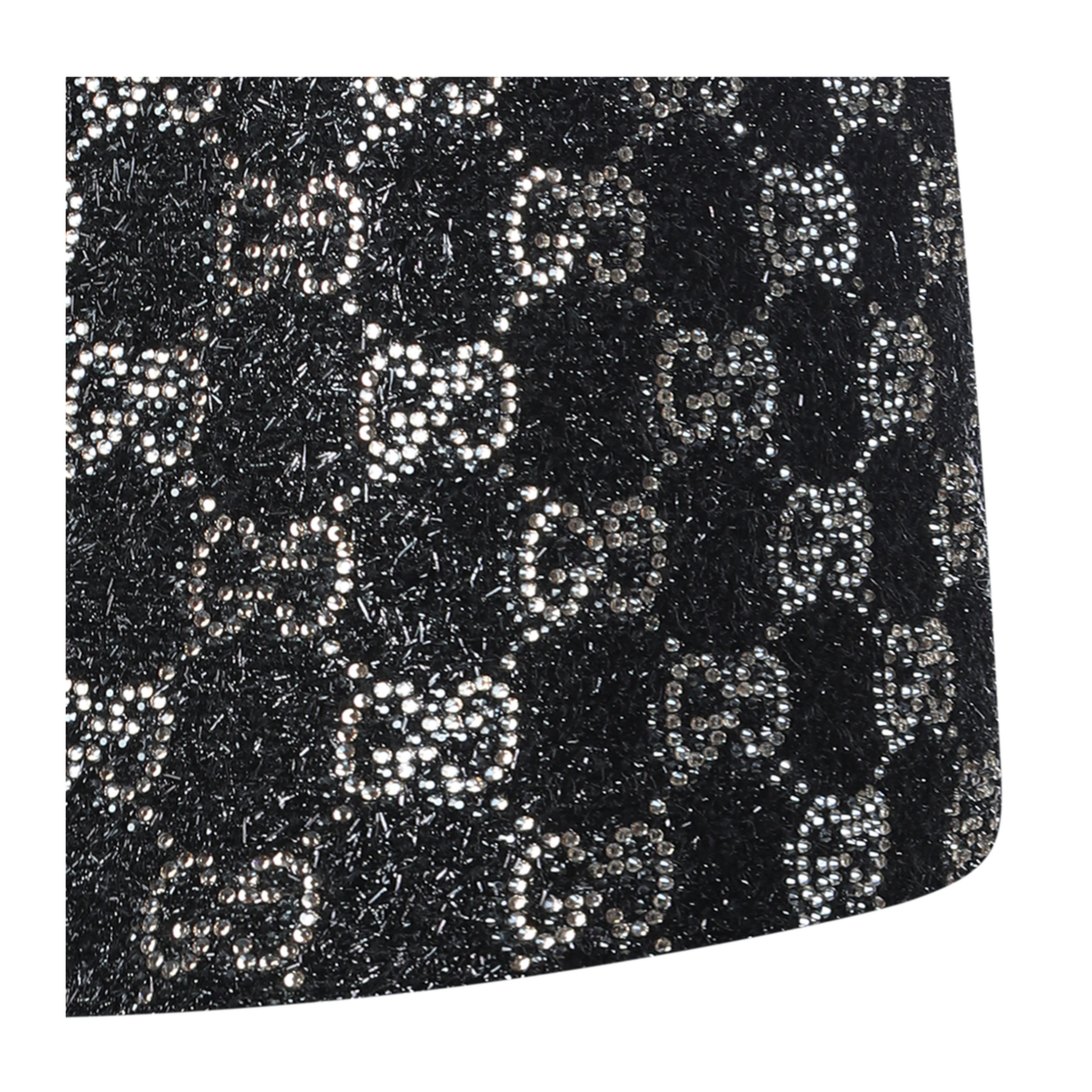 Embroidered Wool Tweed Lamé Shorts - Image 8