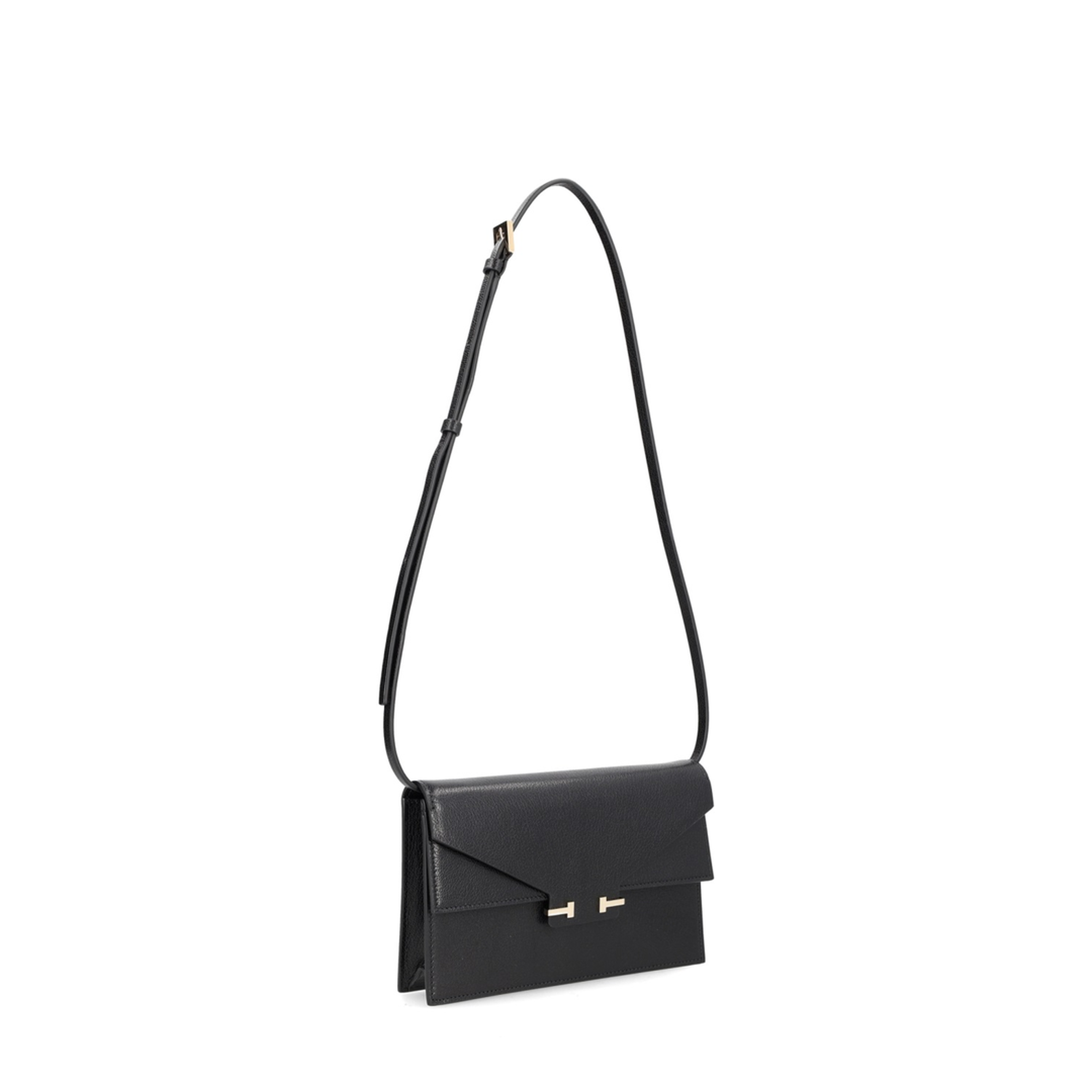 Mini Goatskin Clutch - Black - Image 4