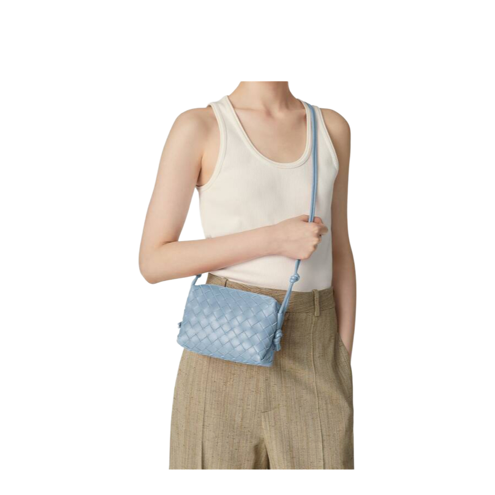 Mini Loop Camera Bag - Ice Blue - Image 4