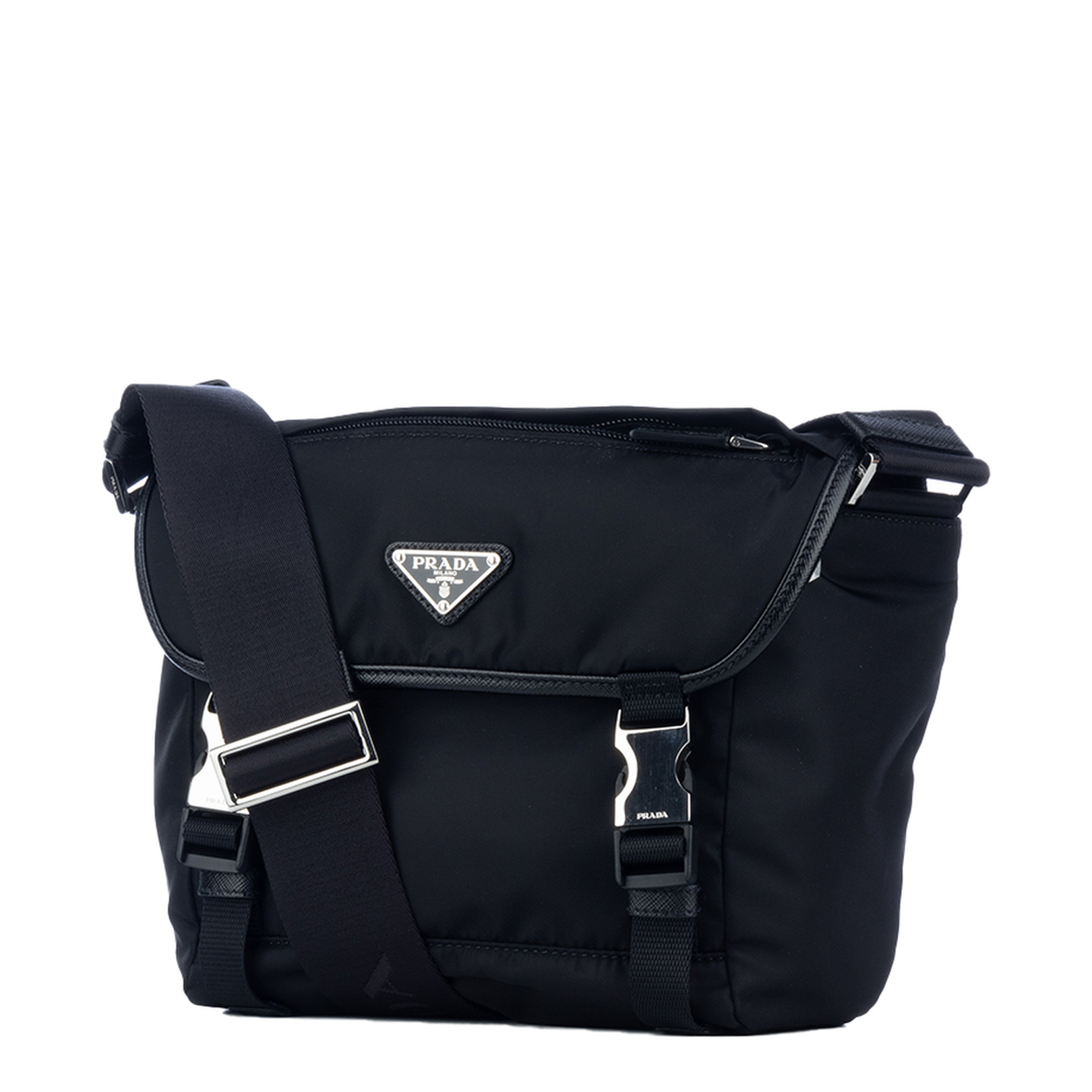 Logo Plaque Foldover Top Shoulder Bag - Image 3