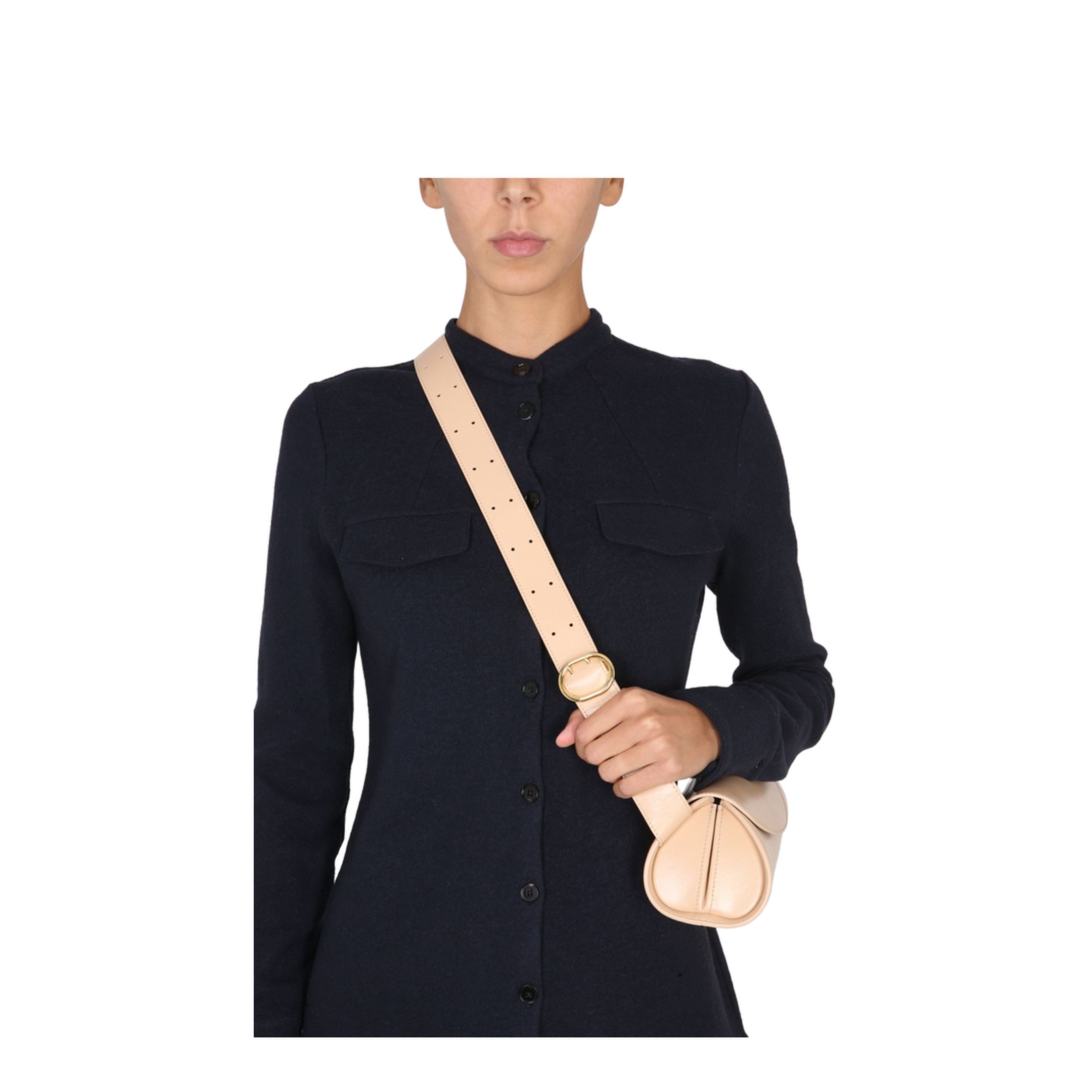 Shirt with Pockets Black Blue - Image 4